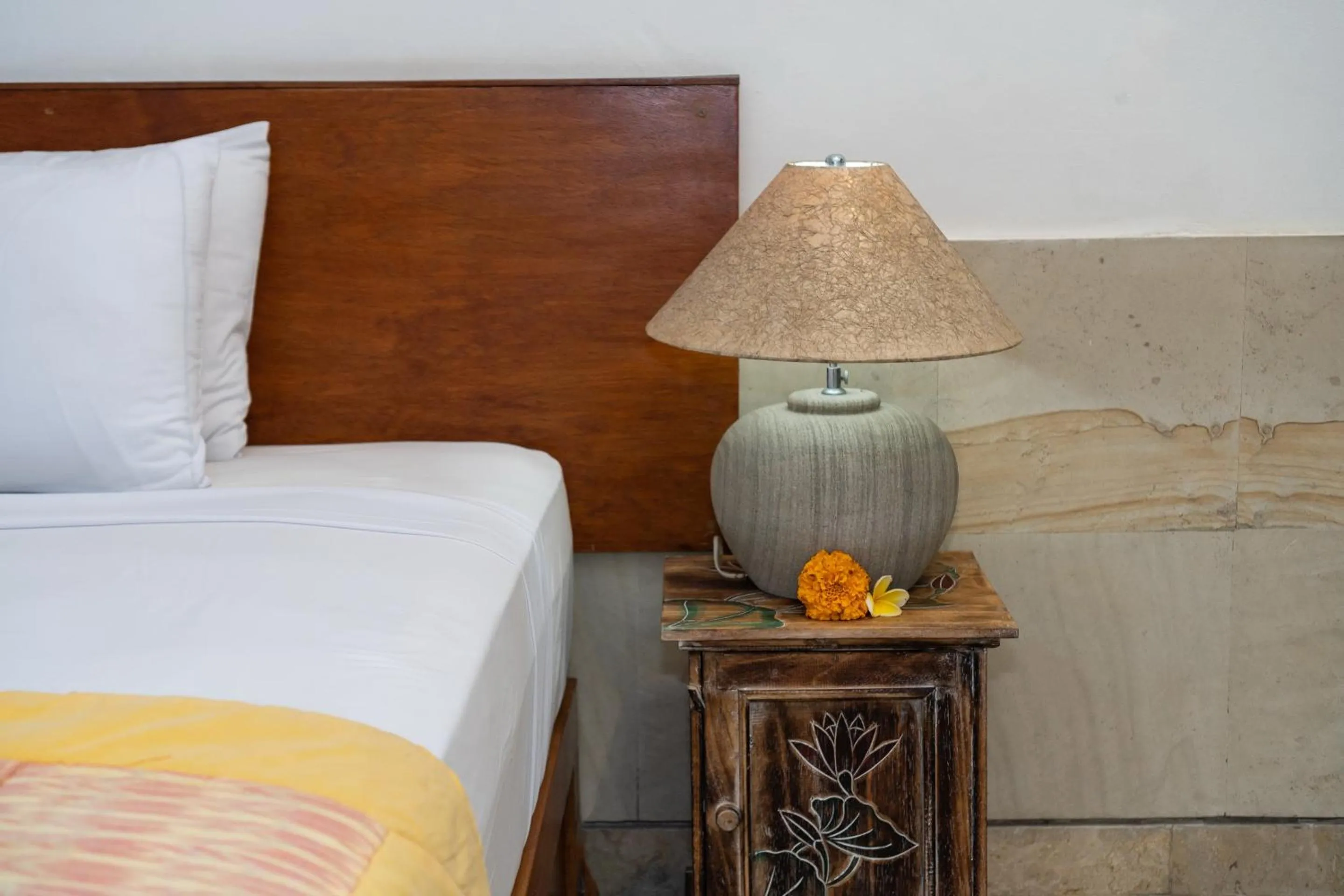 Bed in Padma Ubud Retreat