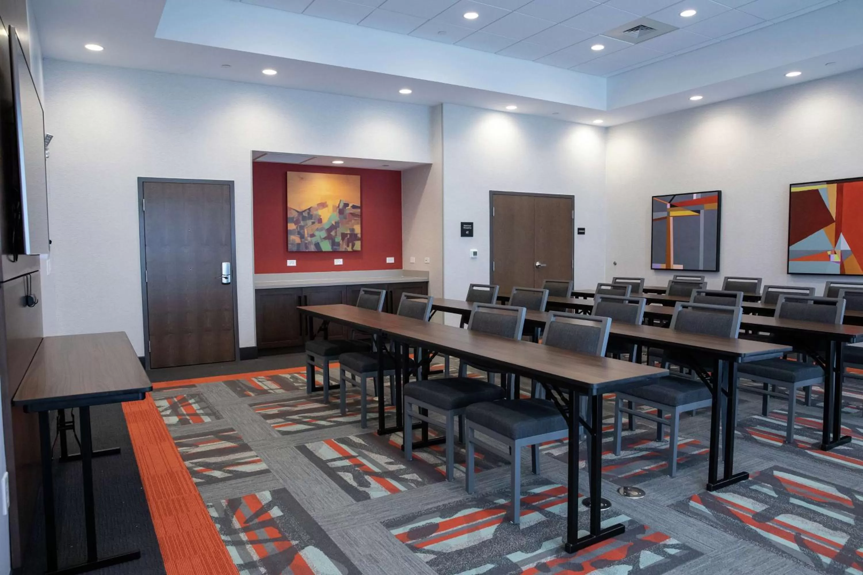 Meeting/conference room in Hampton Inn Black Mountain