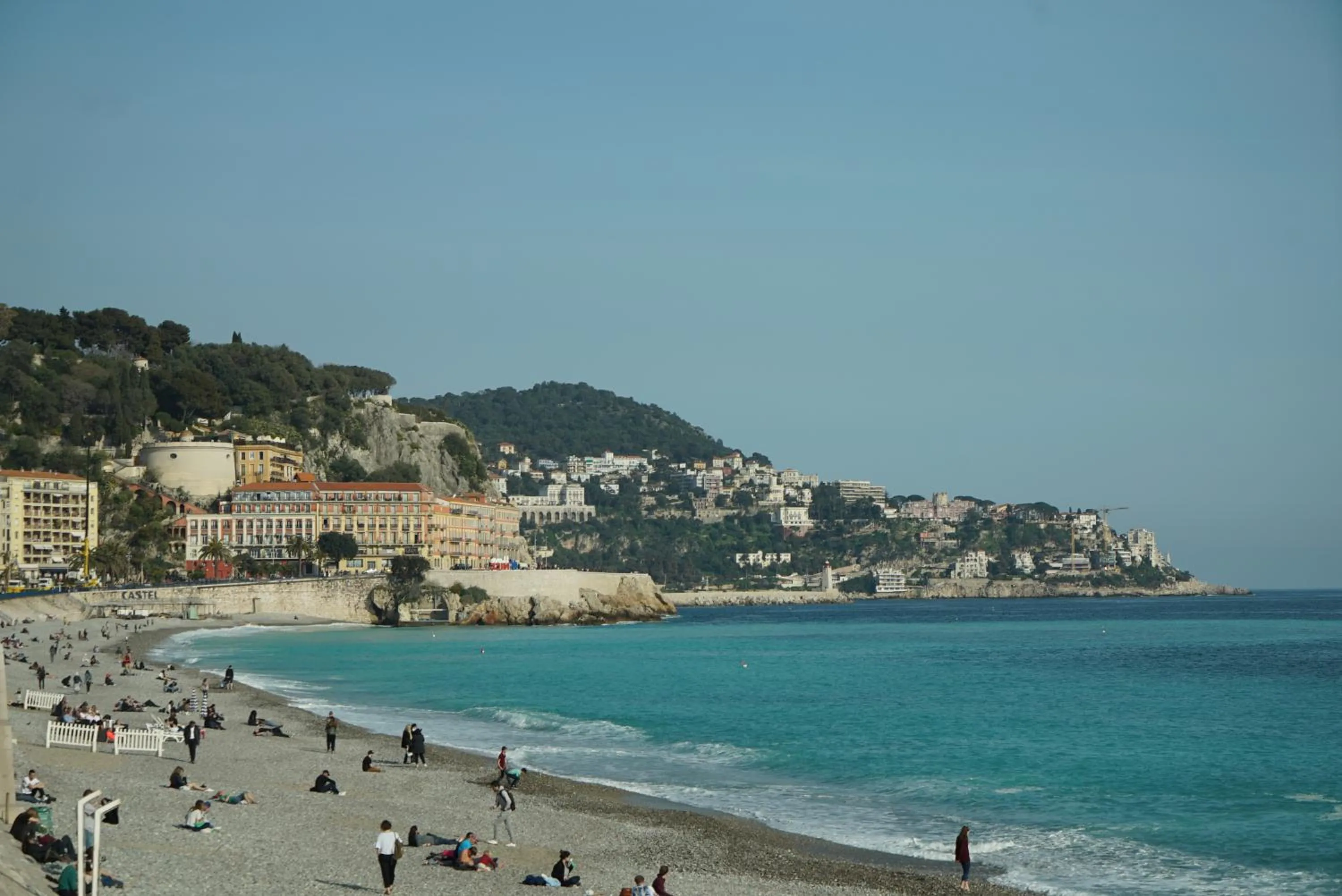 Sea view in Hotel des Dames