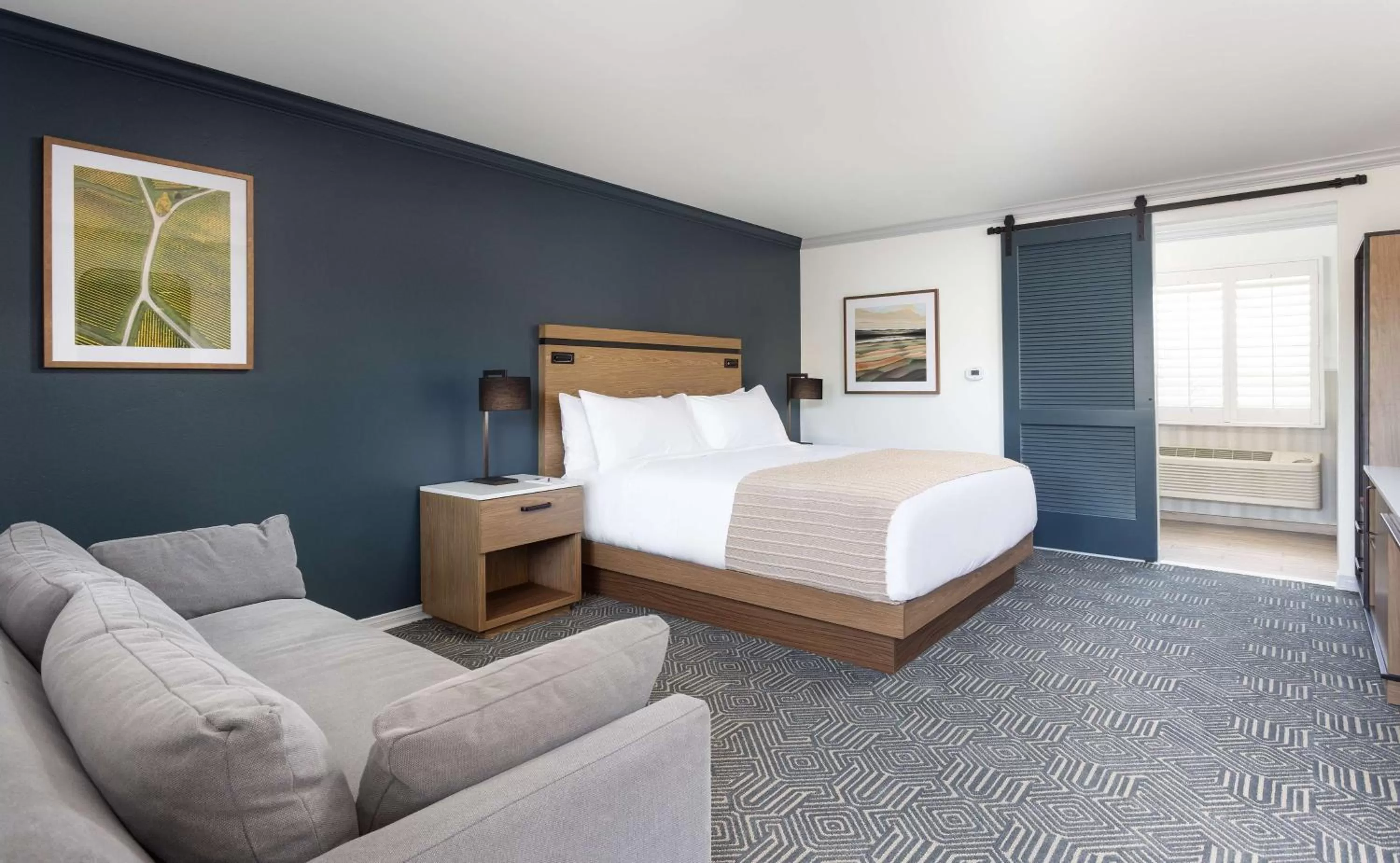 Bed in The Hadsten Solvang, Tapestry Collection by Hilton