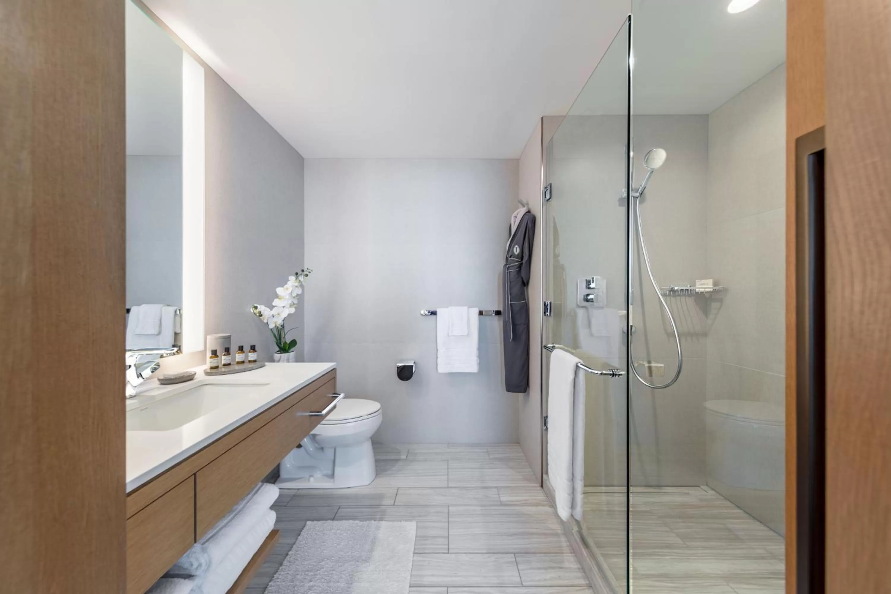 Bathroom in InterContinental - Los Angeles Downtown by IHG