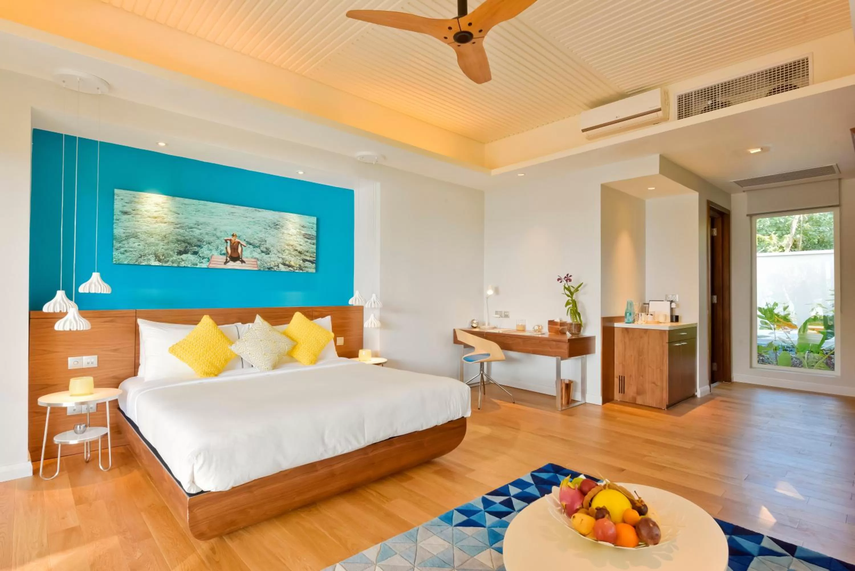 Bedroom, Bed in Kandima Maldives - 50 Percent Off Return Domestic Flights for stays of 4 nights or more between 11th April 2026 to 31st October 2026