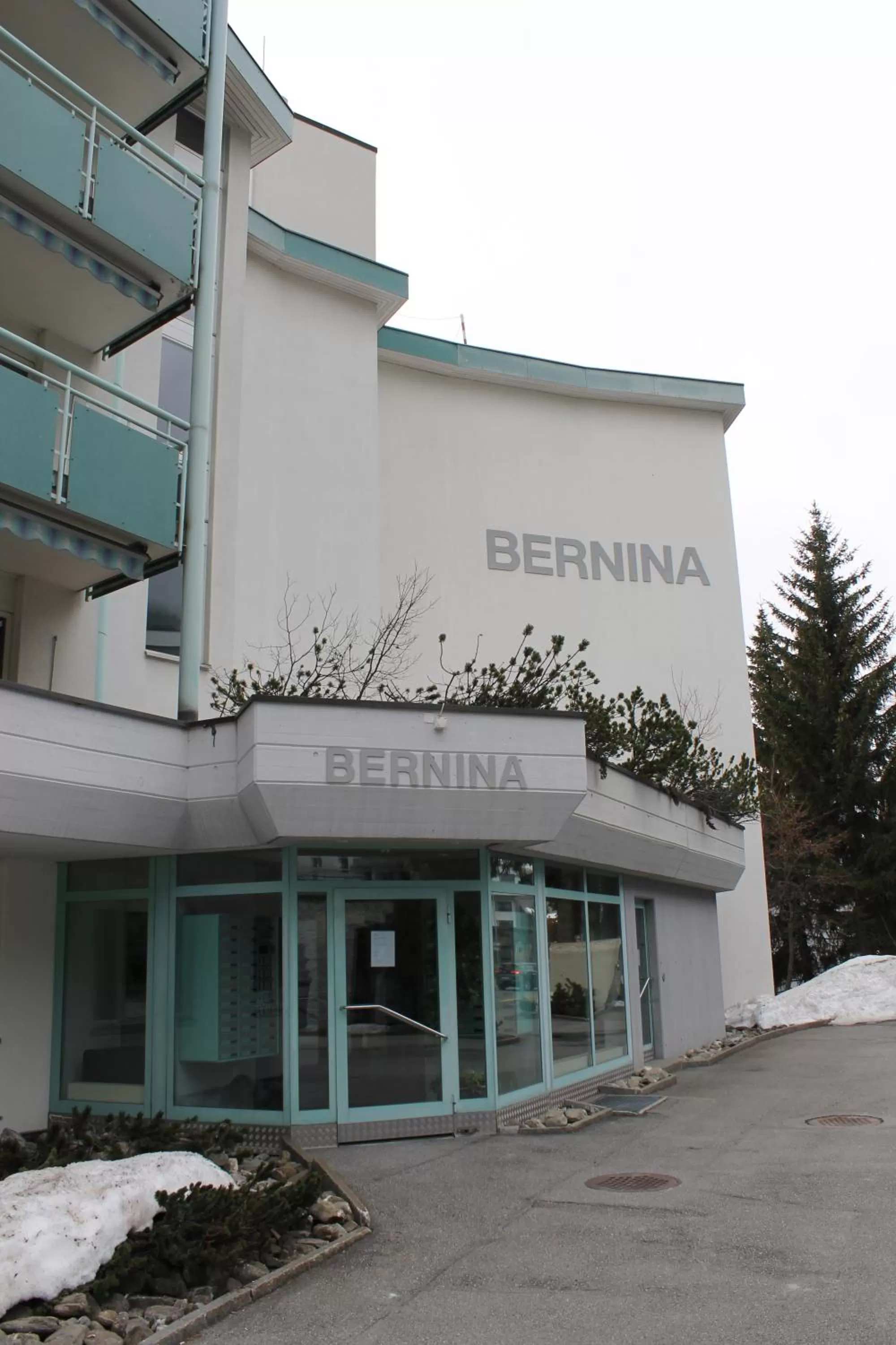 Property building in Bernina Bed and Breakfast