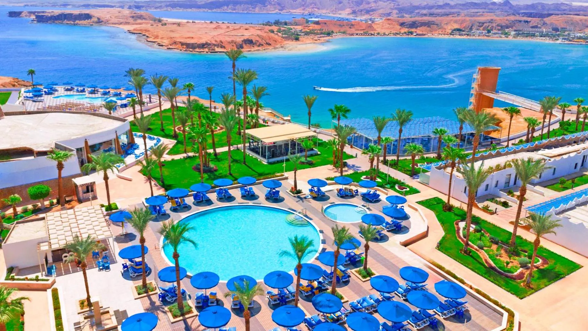Bird's eye view in Albatros Sharm Resort - By Pickalbatros