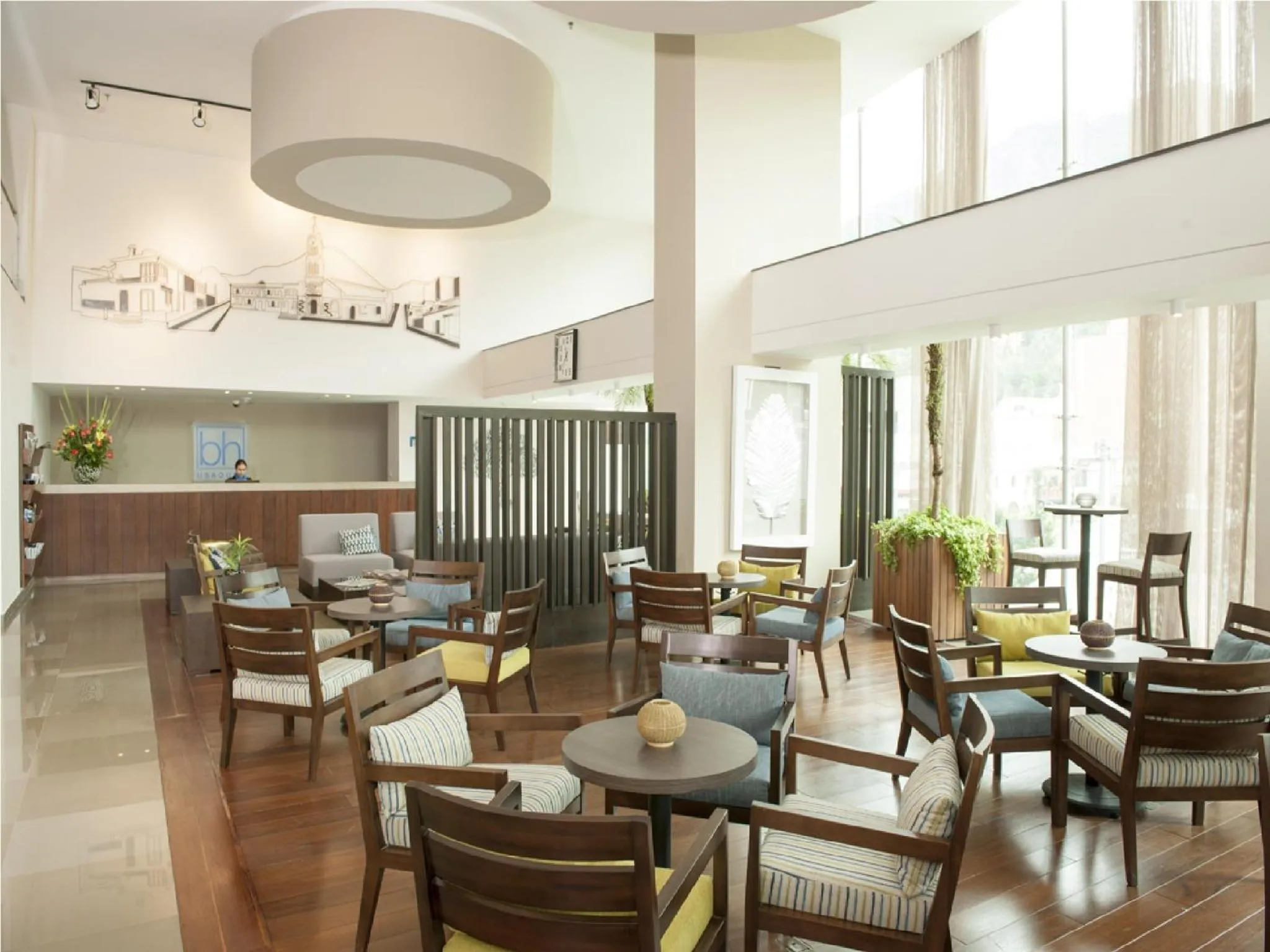 Lobby or reception in Hotel bh Usaquén