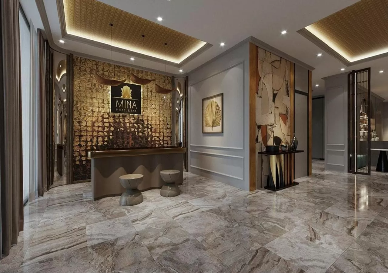 Lobby or reception in Minasi Hotel & Spa