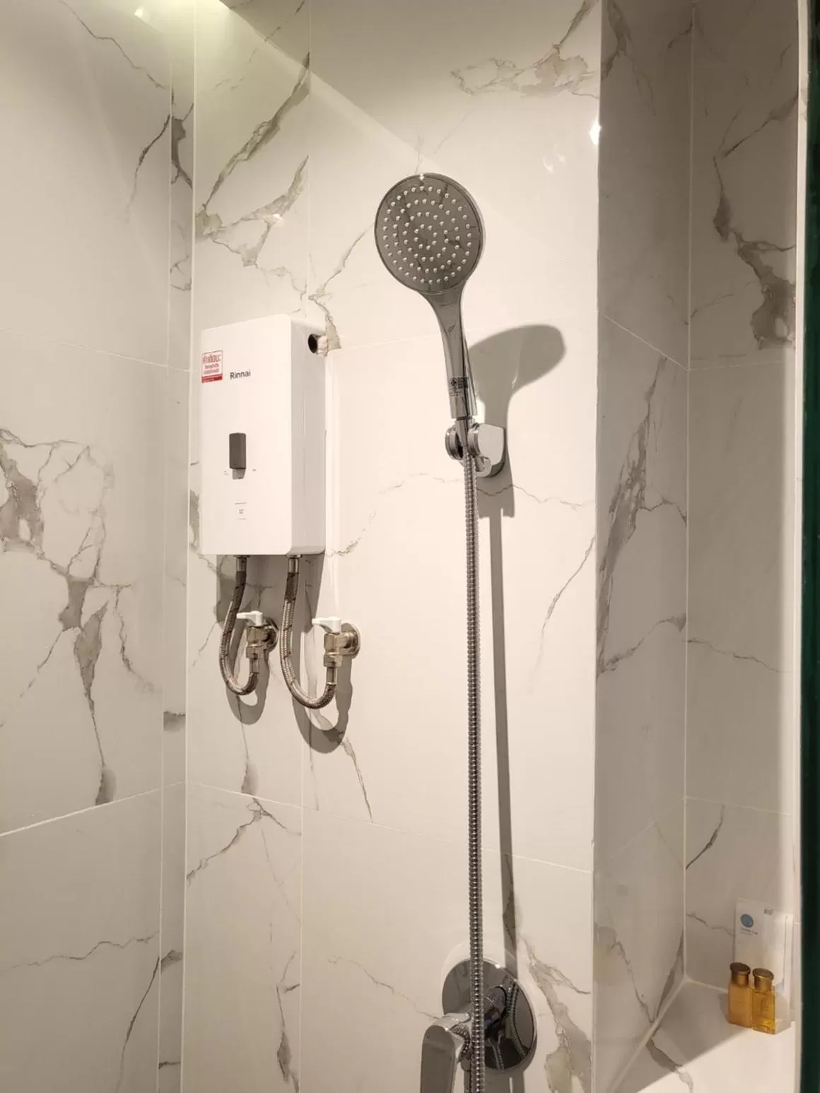 Shower in S3 Siam Bangkok Hotel