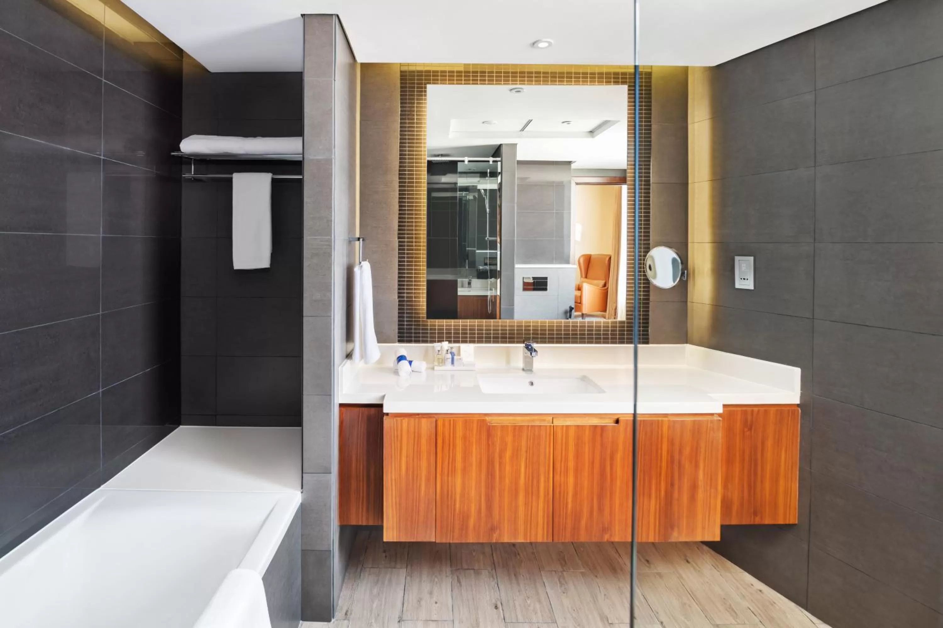 Bathroom in Radisson Blu Hotel, Dubai Canal View