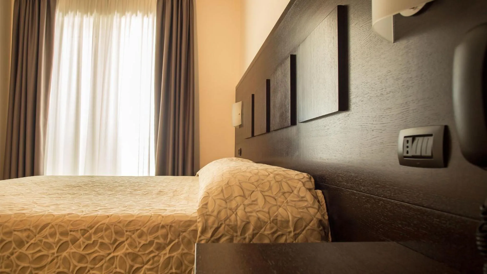 Bed in Hotel I Crespi