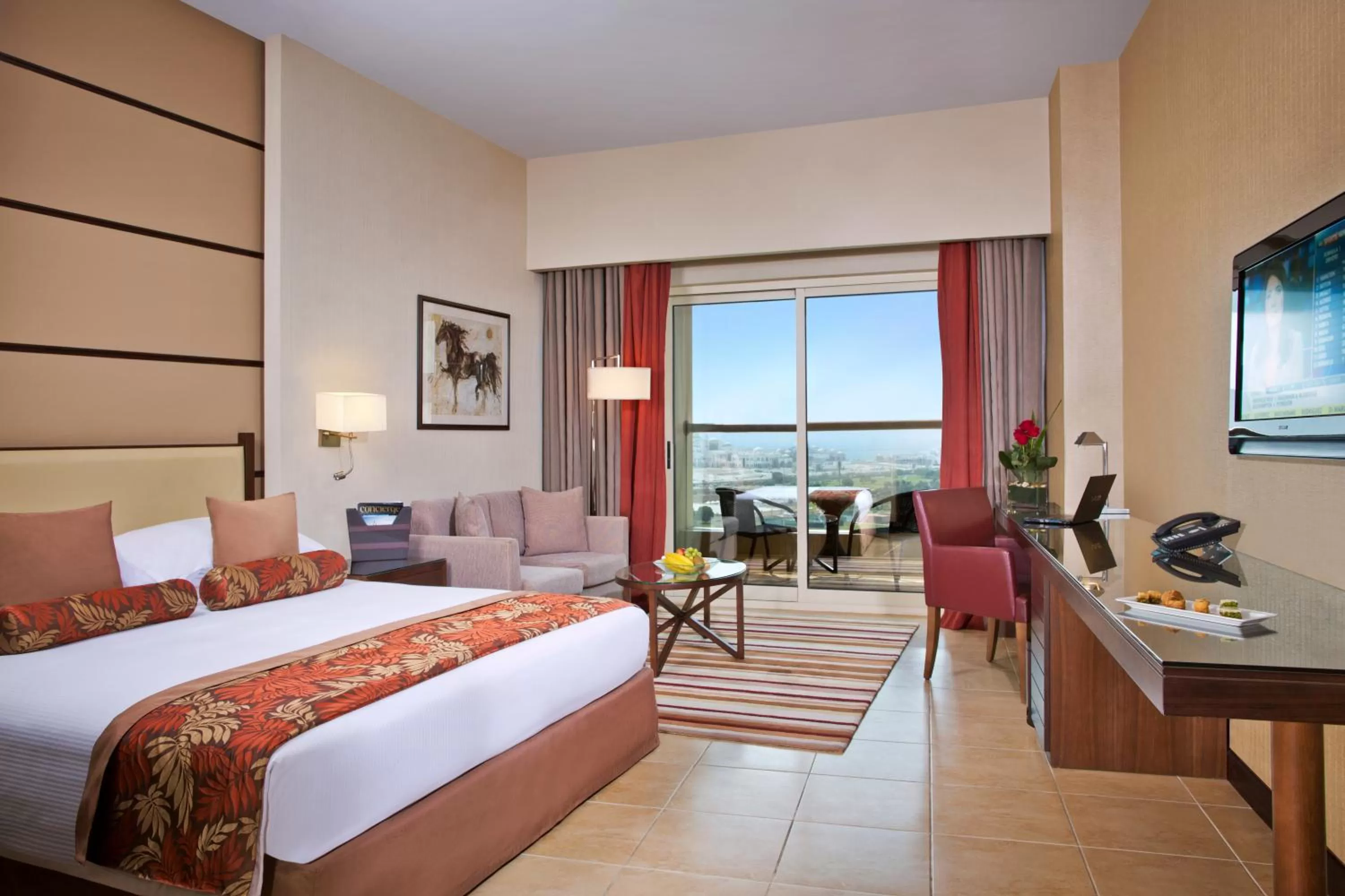 Photo of the whole room, Bed in Khalidiya Palace Rayhaan by Rotana, Abu Dhabi