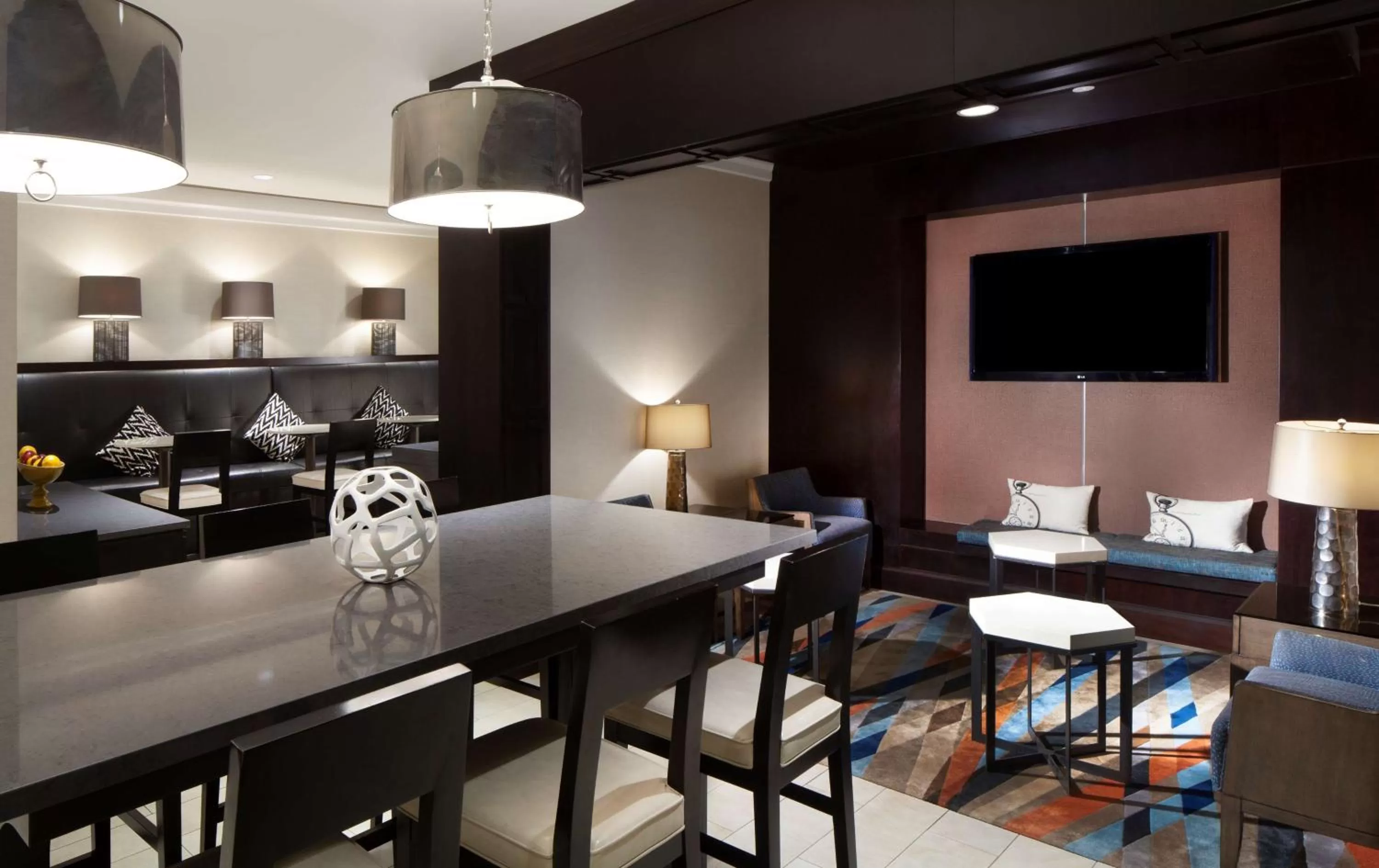 Lobby or reception in Hilton Boston Back Bay