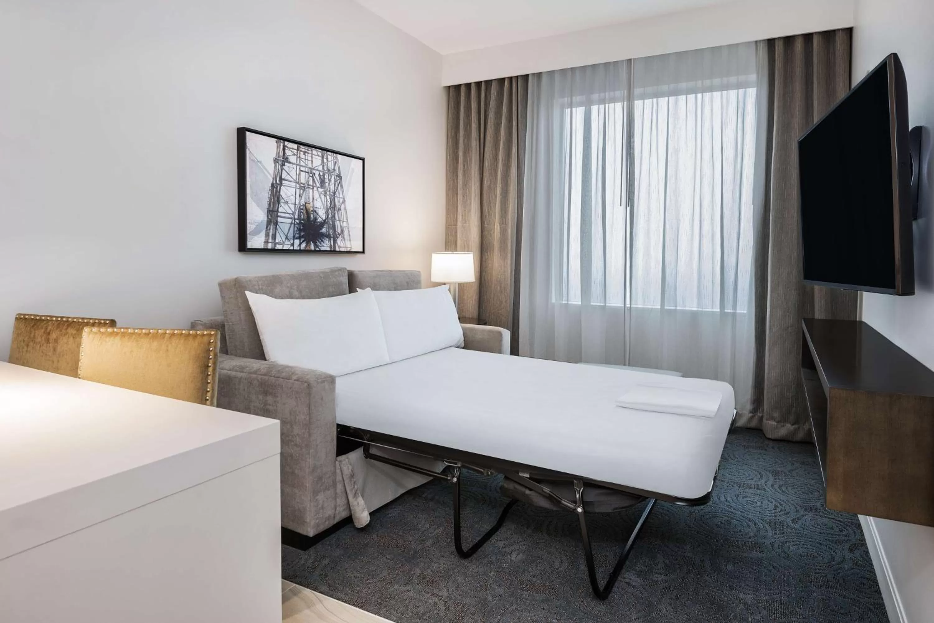 Bedroom, Bed in Embassy Suites by Hilton Houston West - Katy