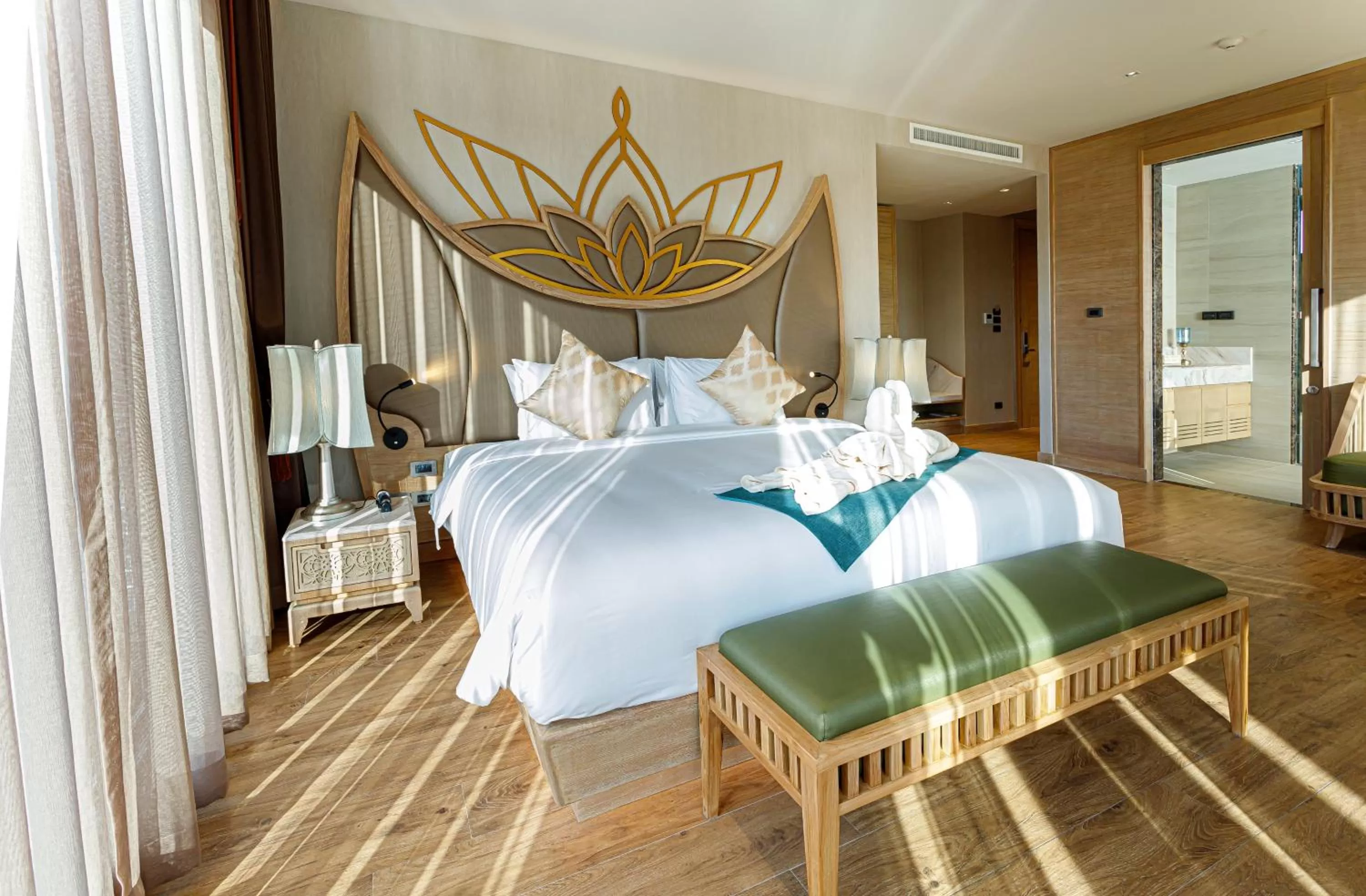 Bed in W1Bangkoknoi Hotel