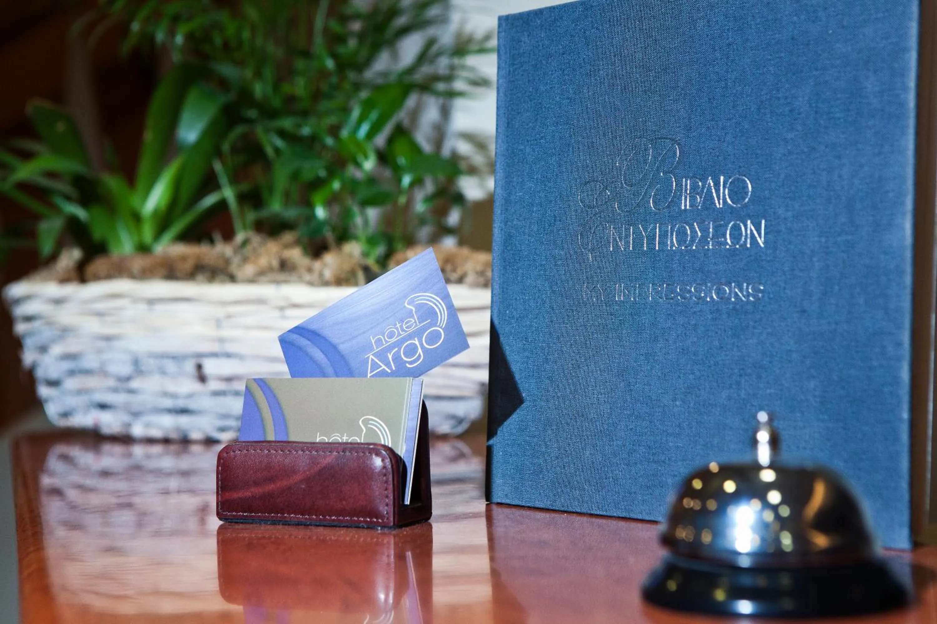 Lobby or reception in Hôtel Argo