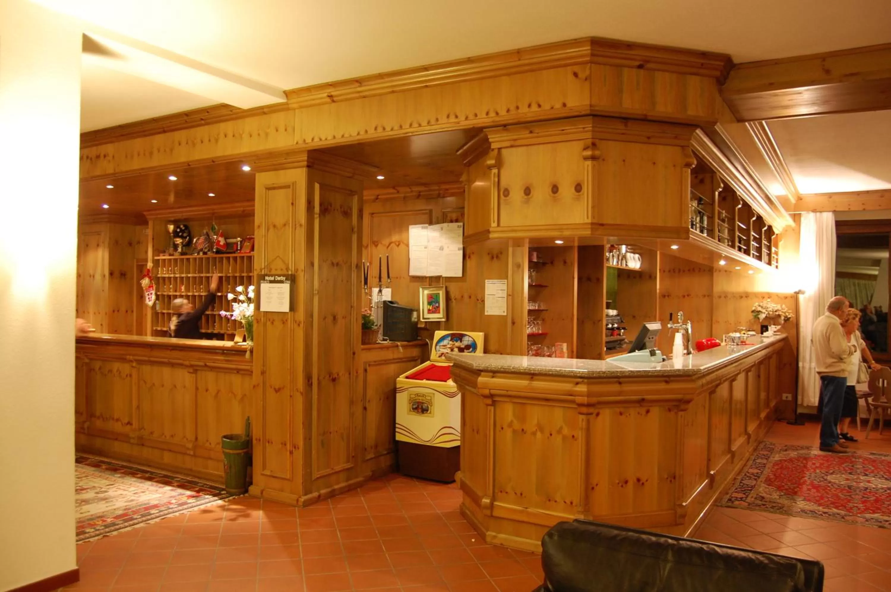 People in Hotel Derby