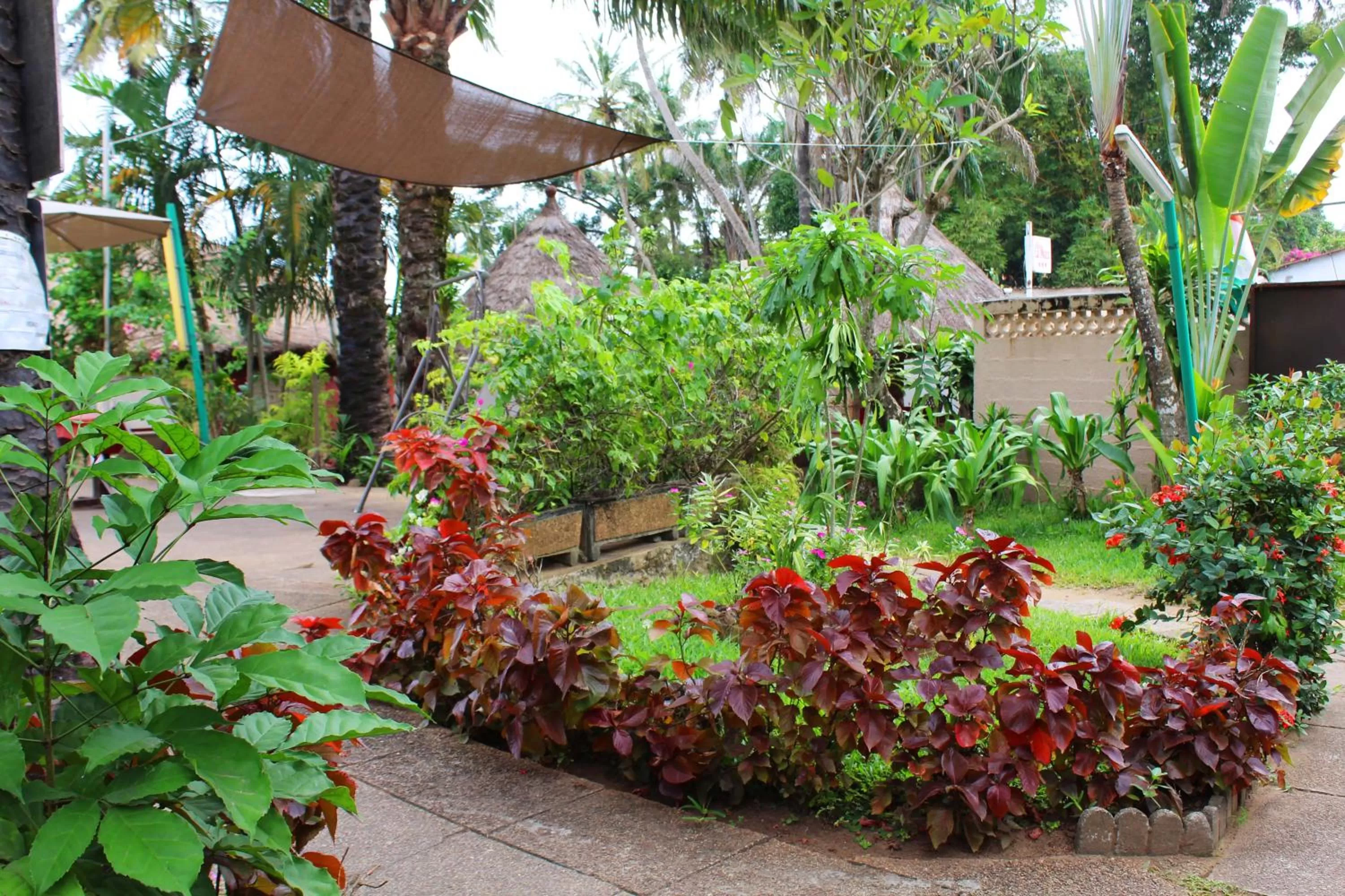 Garden in Hotel Le Marly