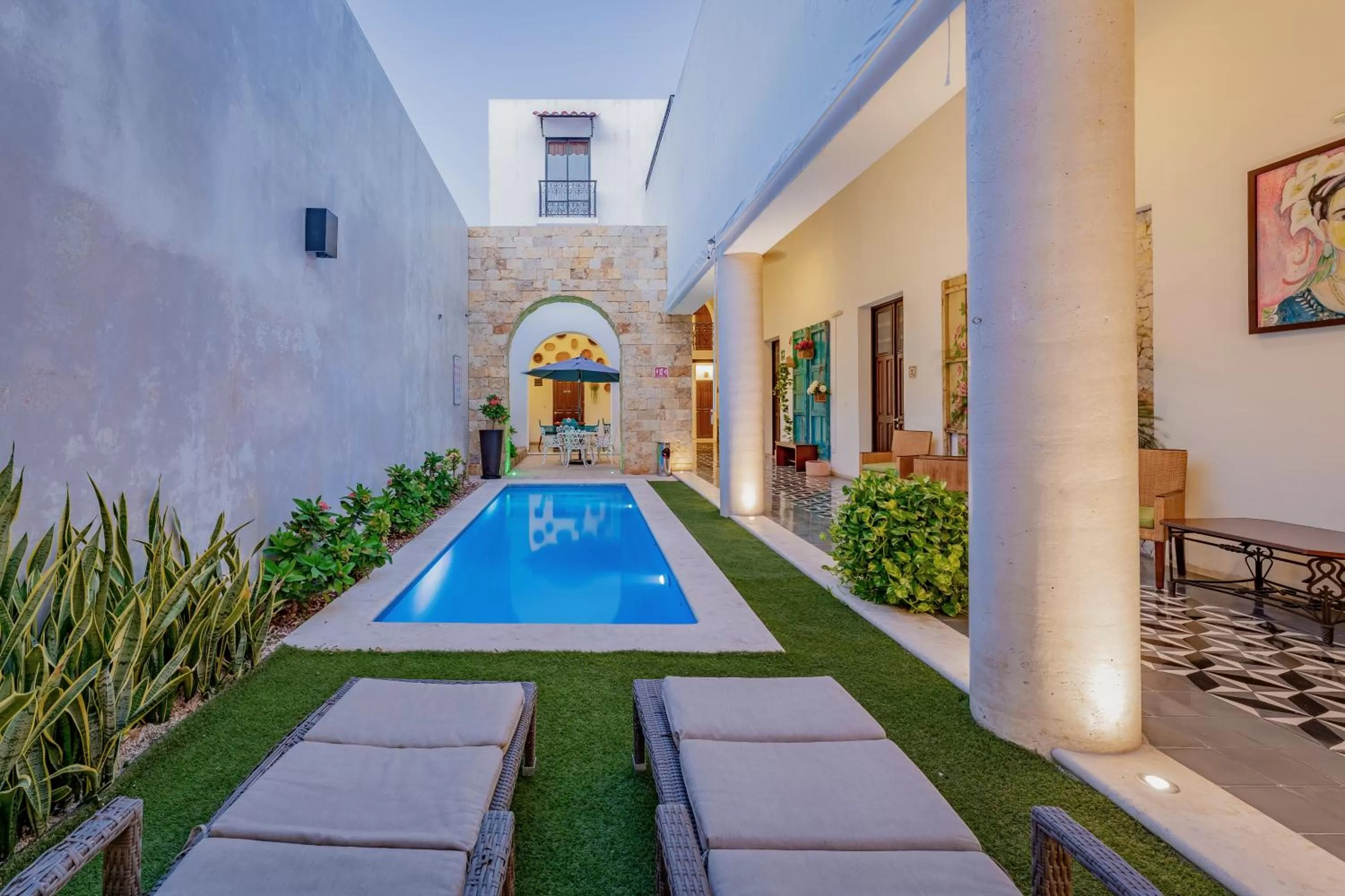 Garden in Casona Las Tres Marías - Hotel Only adults