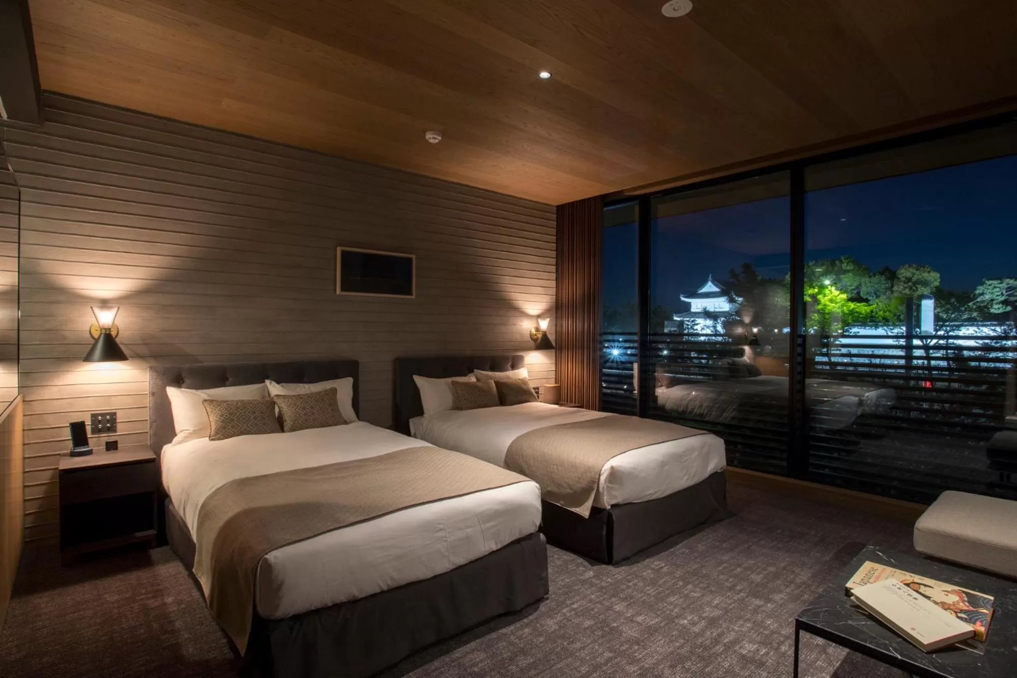 Bed in HOTEL CANATA KYOTO