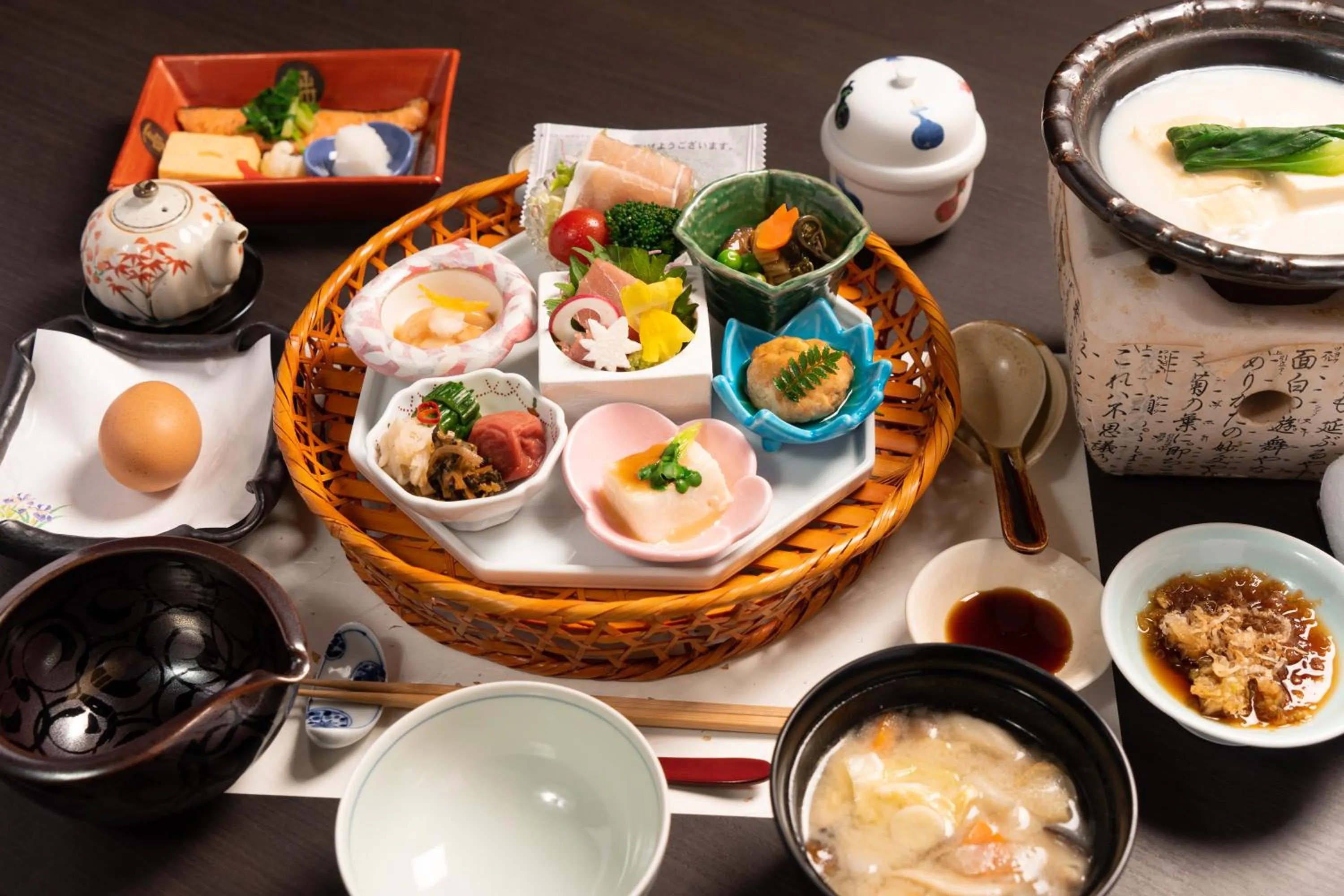 Food and drinks in Fuji Onsenji Yumedono