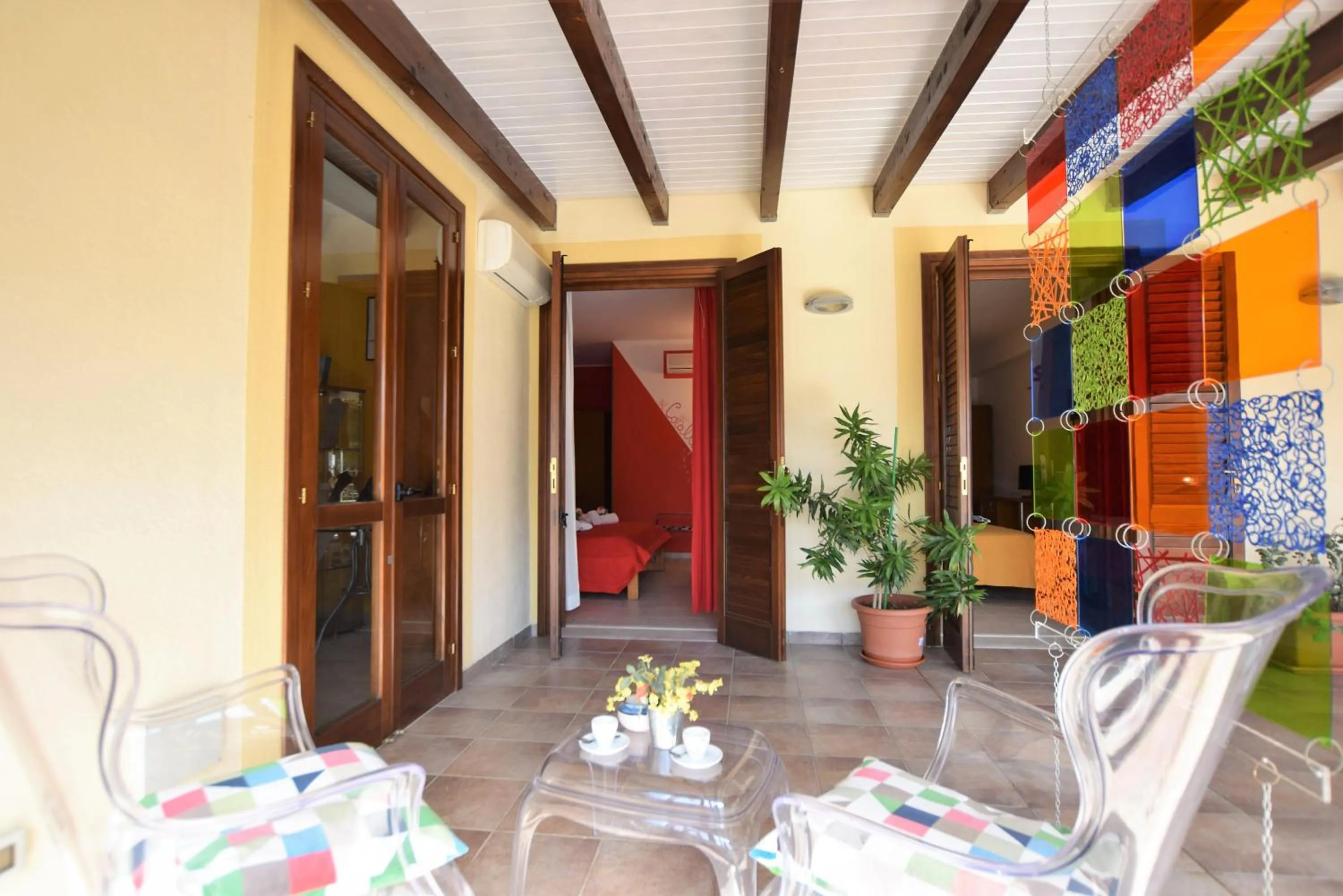 Patio in Hotel Iride by Marino Tourist