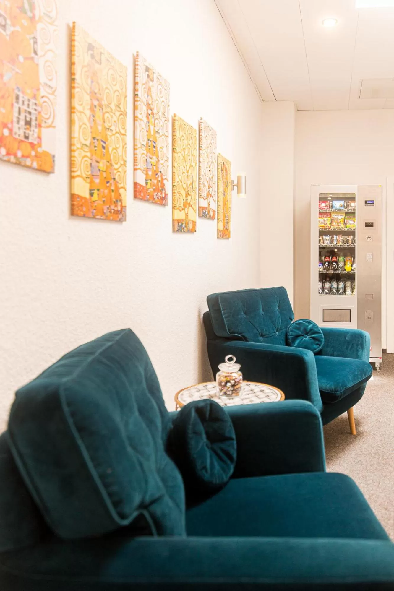 Lobby or reception in Pallas Hotel