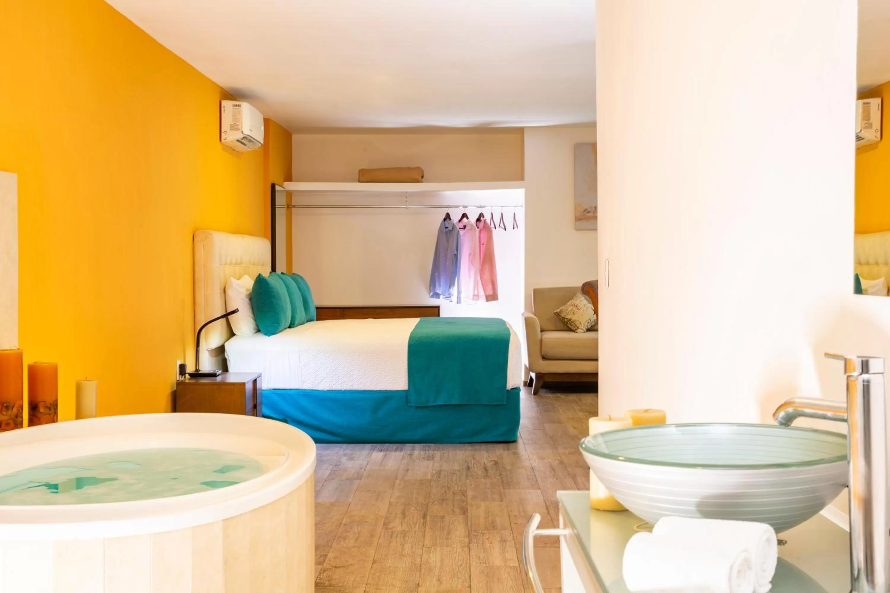 Bed in Container Inn Hotel Aeropuerto