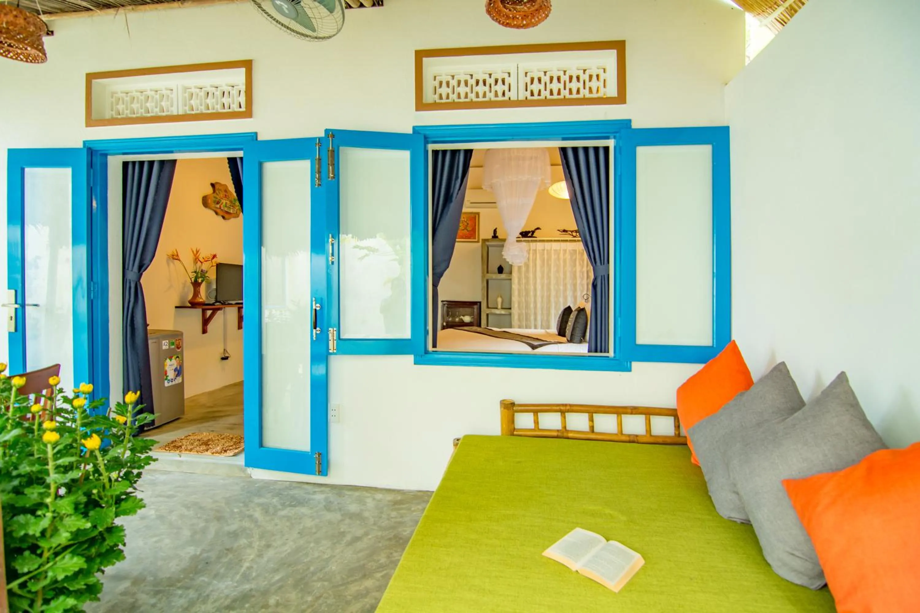 Seating area in Local Beach Homestay