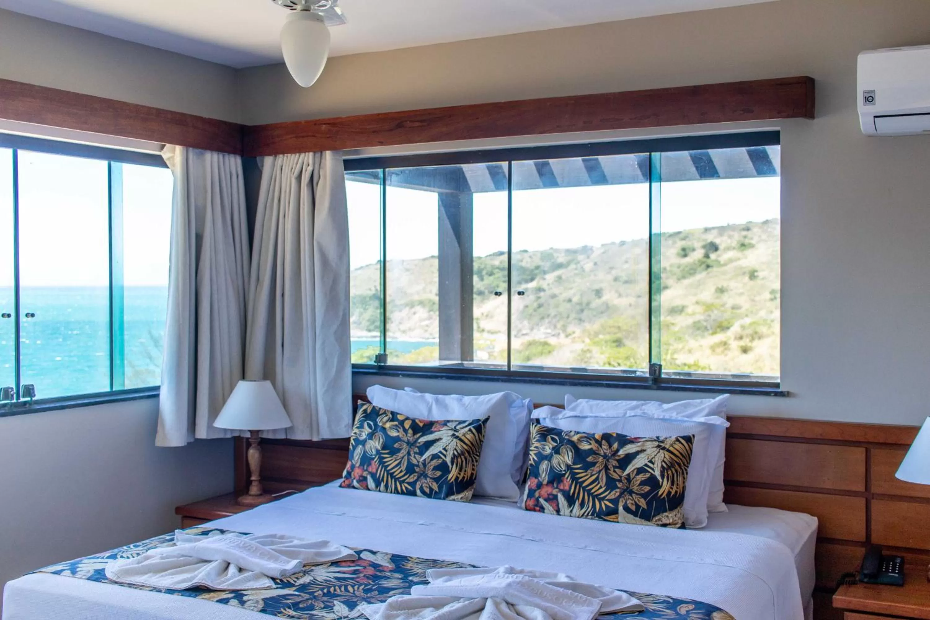 Bed in Hotel Pousada Brava Club