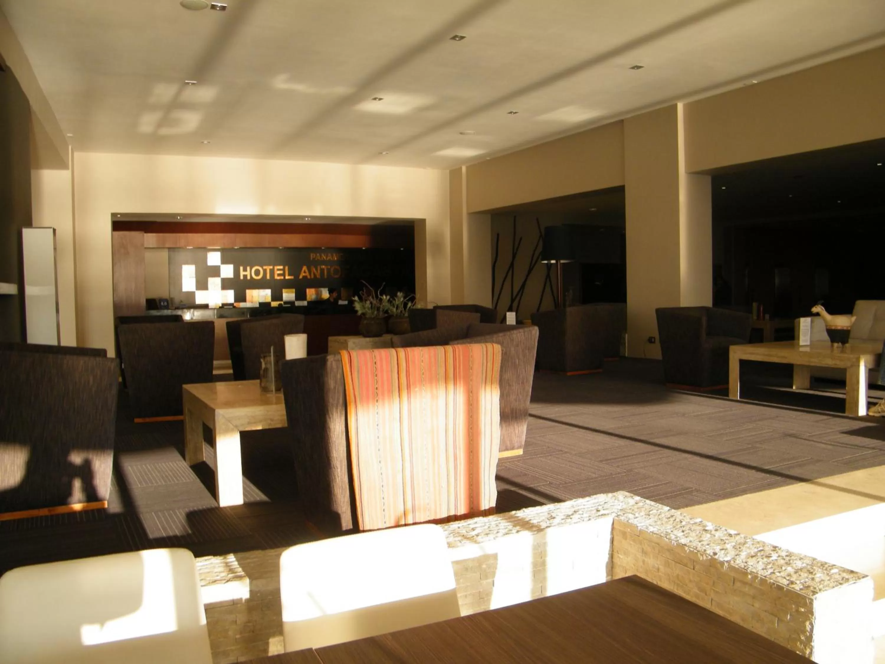 Lobby or reception in Hotel Antofagasta
