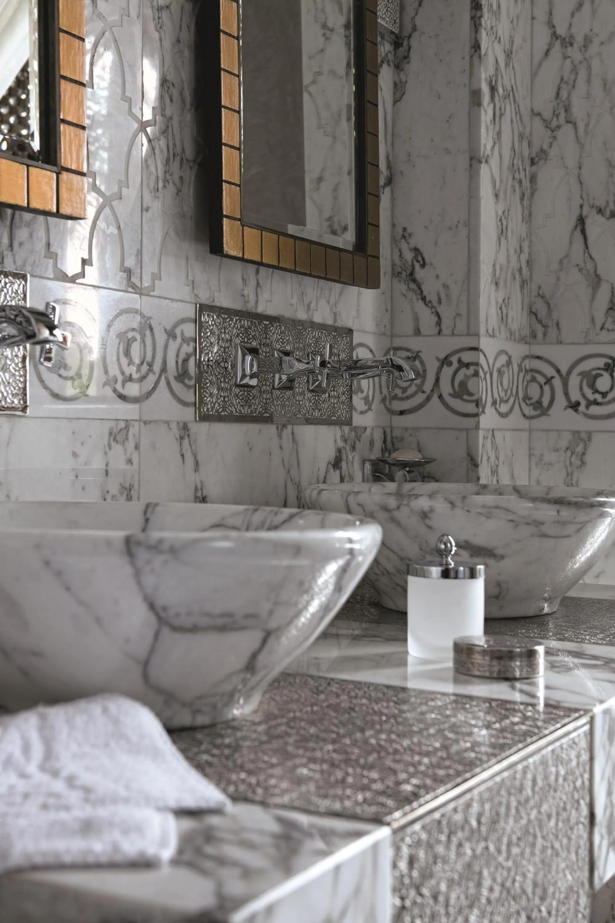 Bathroom in Royal Mansour Marrakech