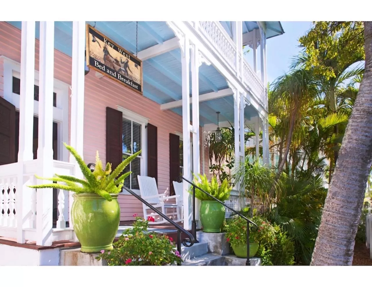 Seating area in Key West Bed and Breakfast