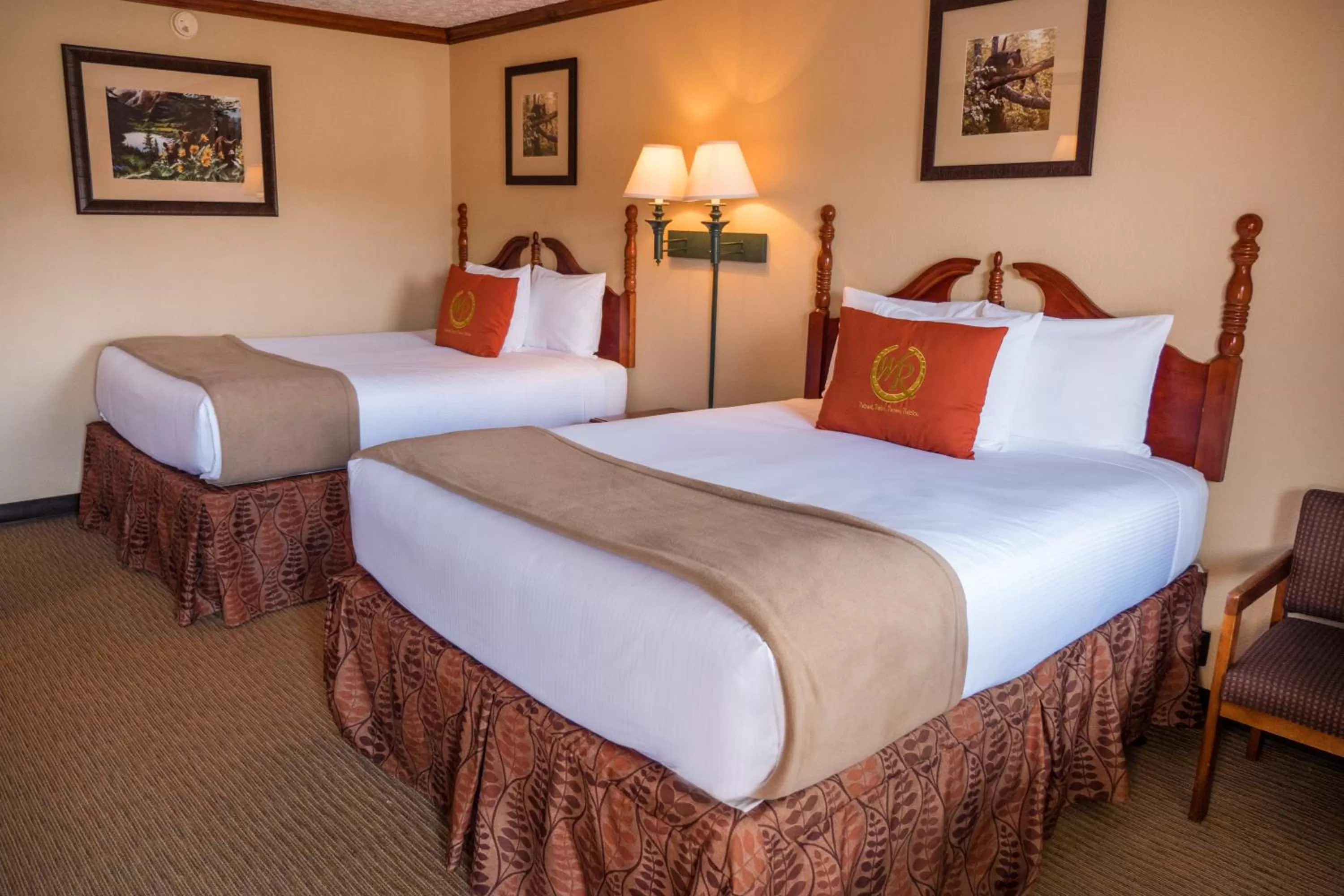 Bed in Wild Bear Inn