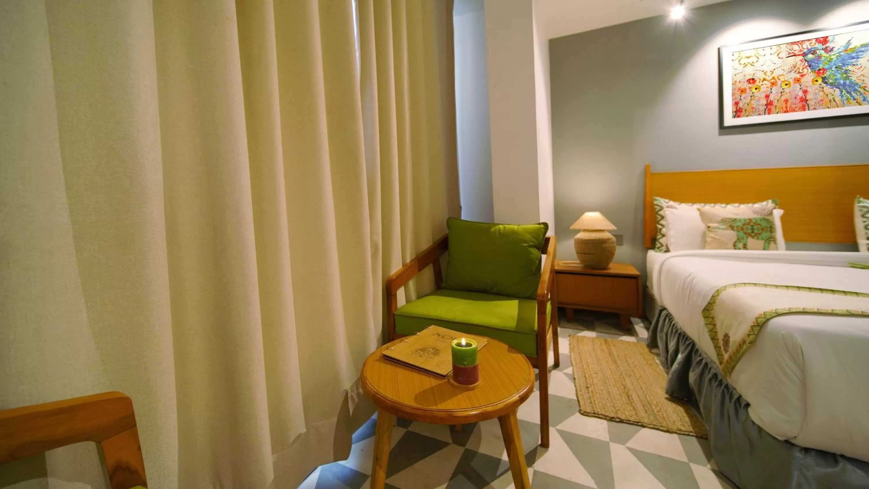 Living room, Bed in Hotel Nova Boutique