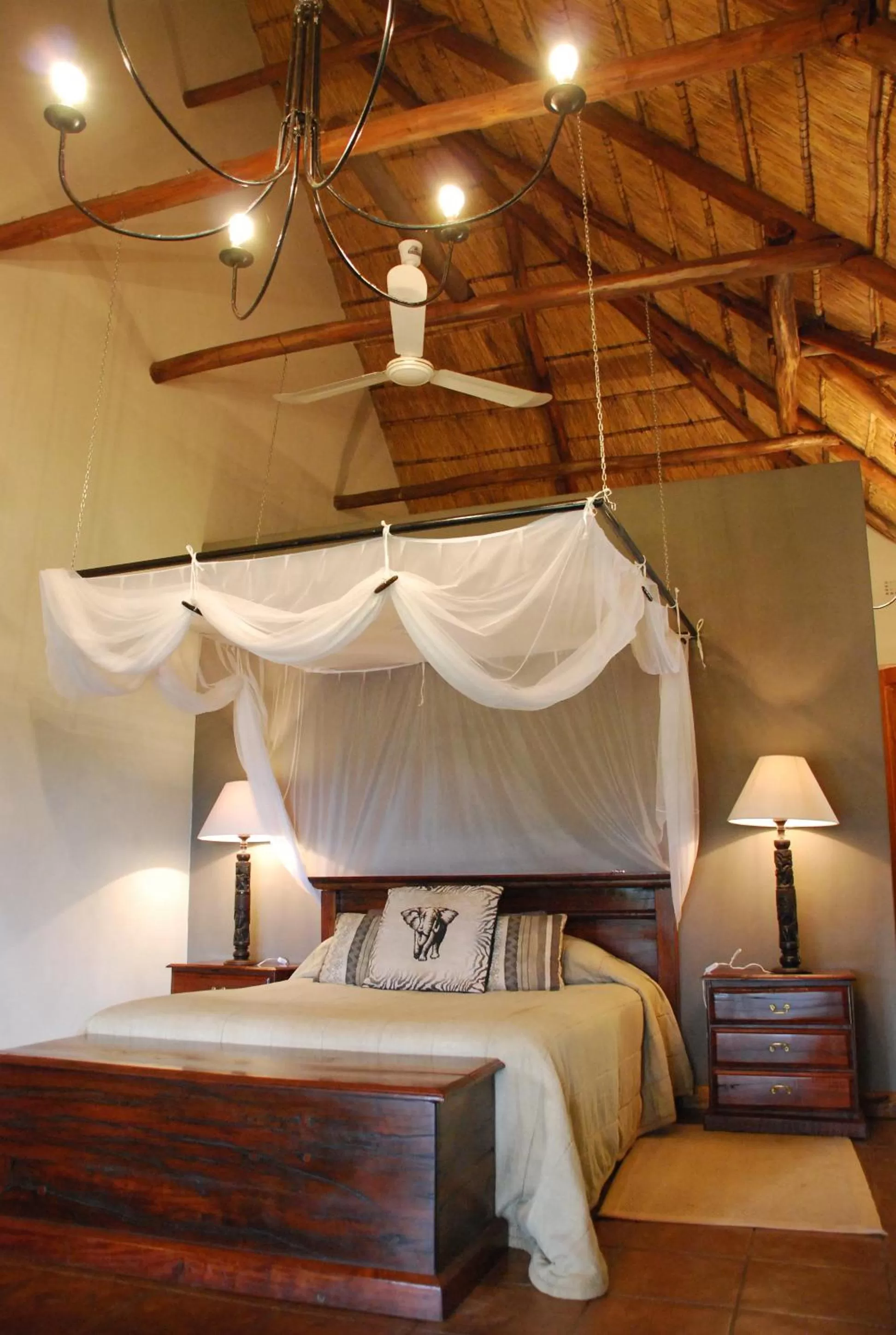 Bed in Kumbali Country Lodge