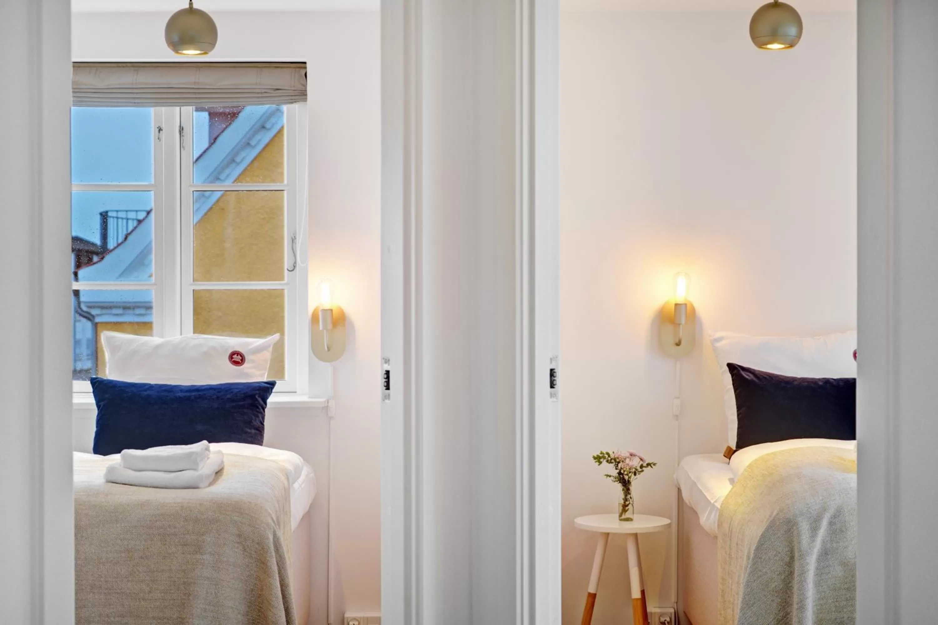 Bedroom, Bed in Skagen Harbour Hotel