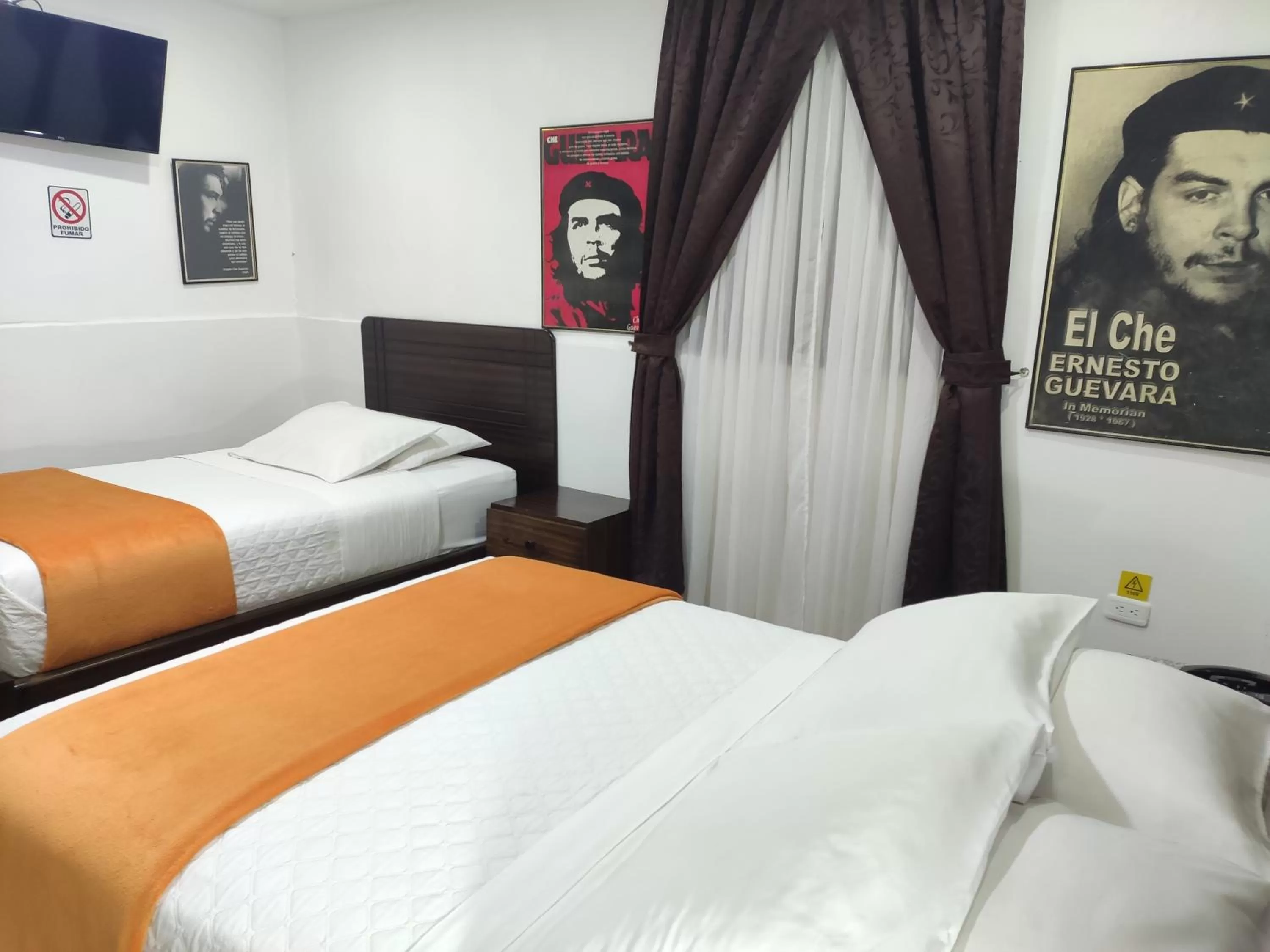 Bed in Hotel el Che No apto para corruptos