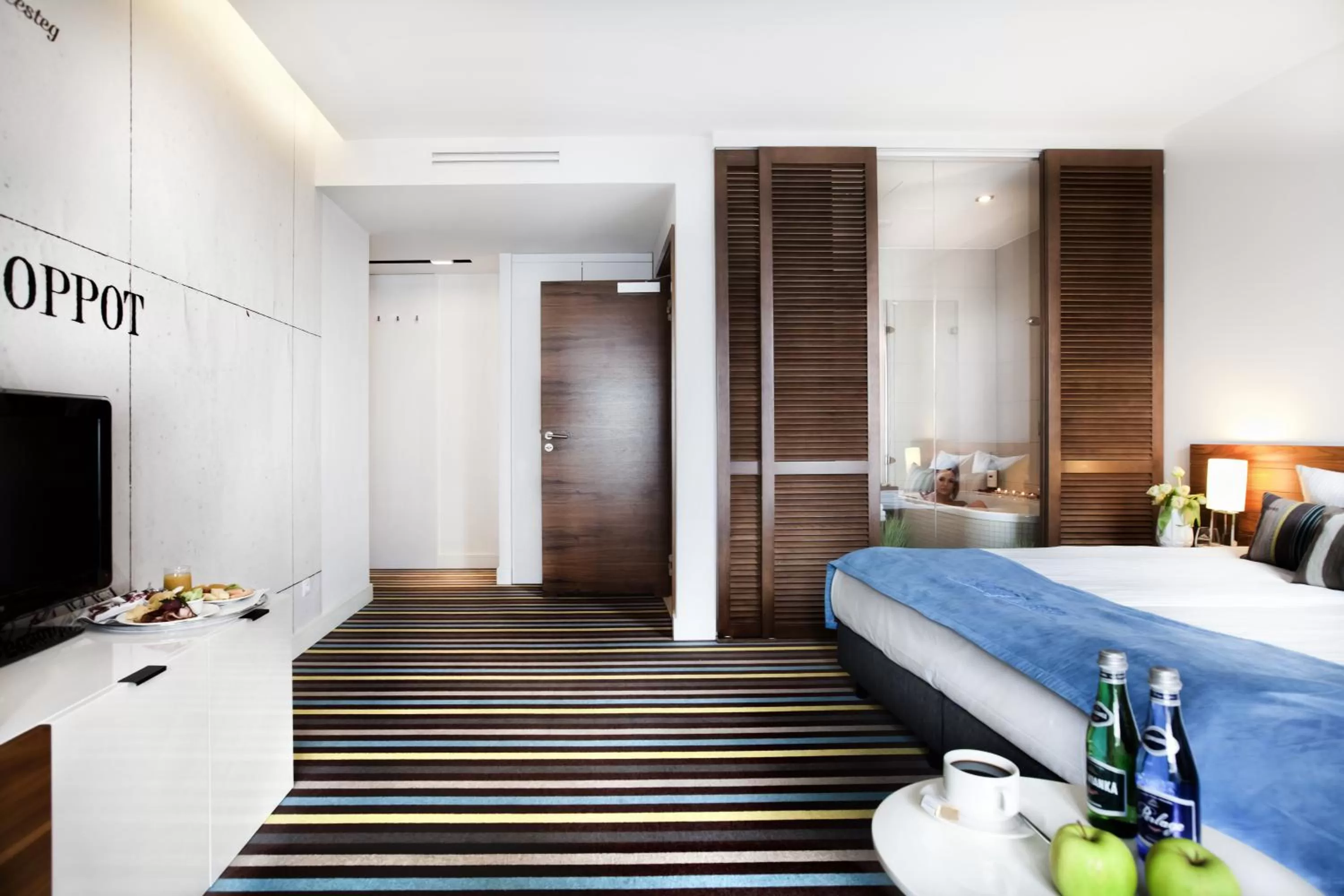 Bed in Bayjonn Boutique Hotel