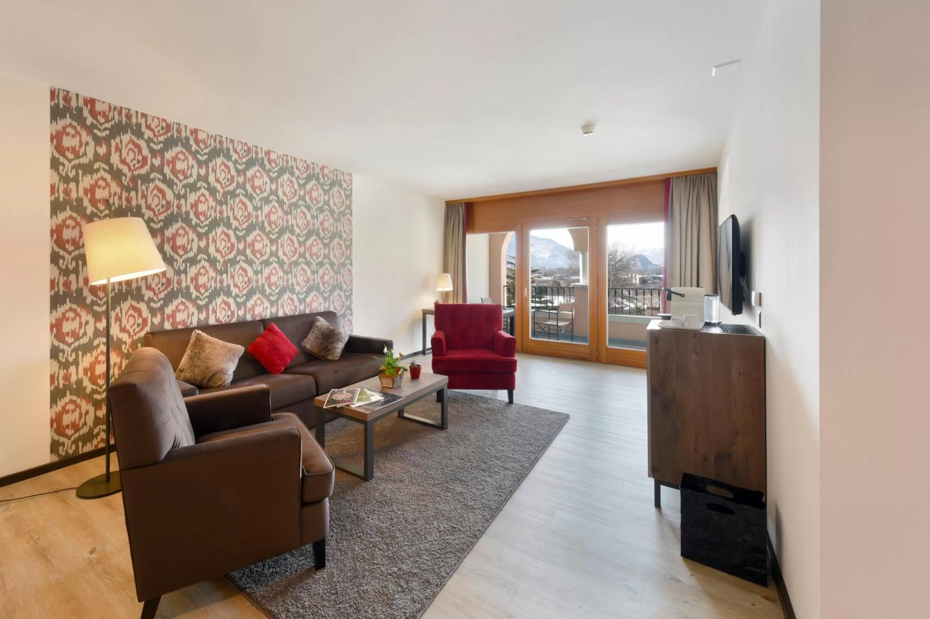 Photo of the whole room in Hôtel des Vignes