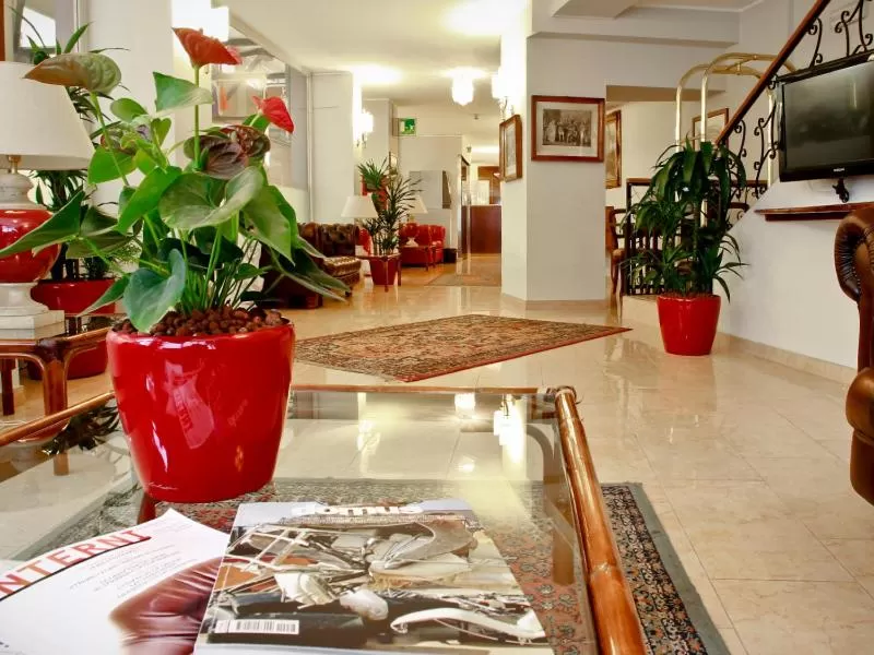 Lobby or reception in Hotel Ritter