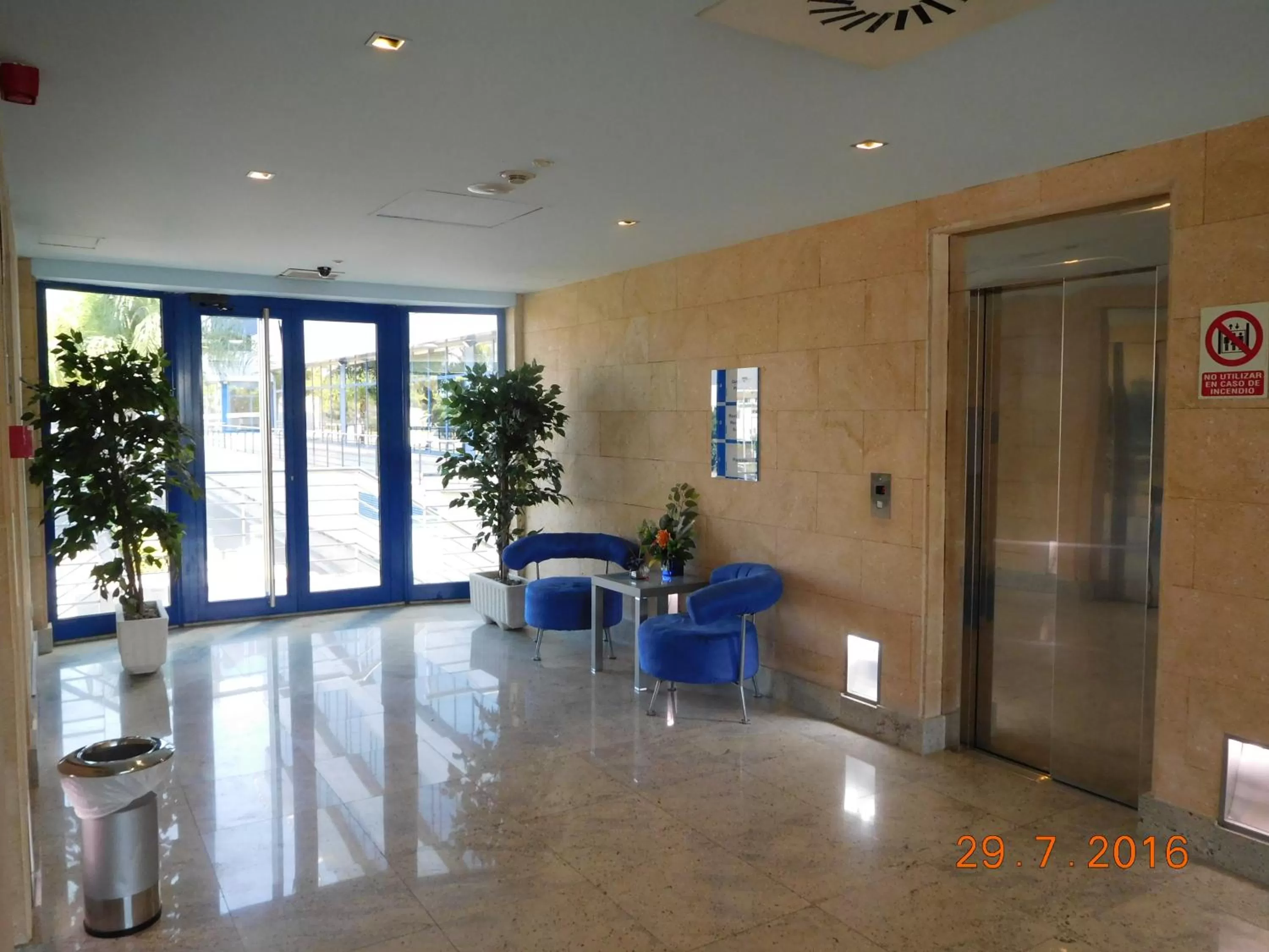 Lobby or reception in Hotel Mas Camarena