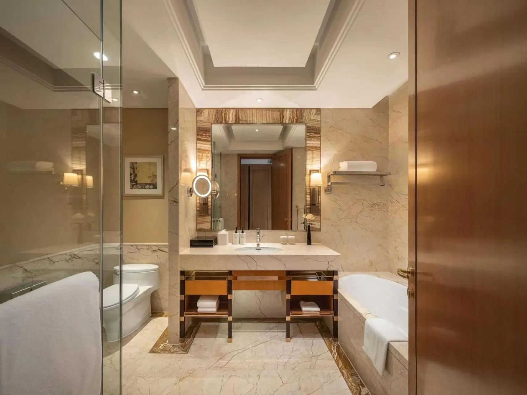 Bathroom in InterContinental Changzhou by IHG