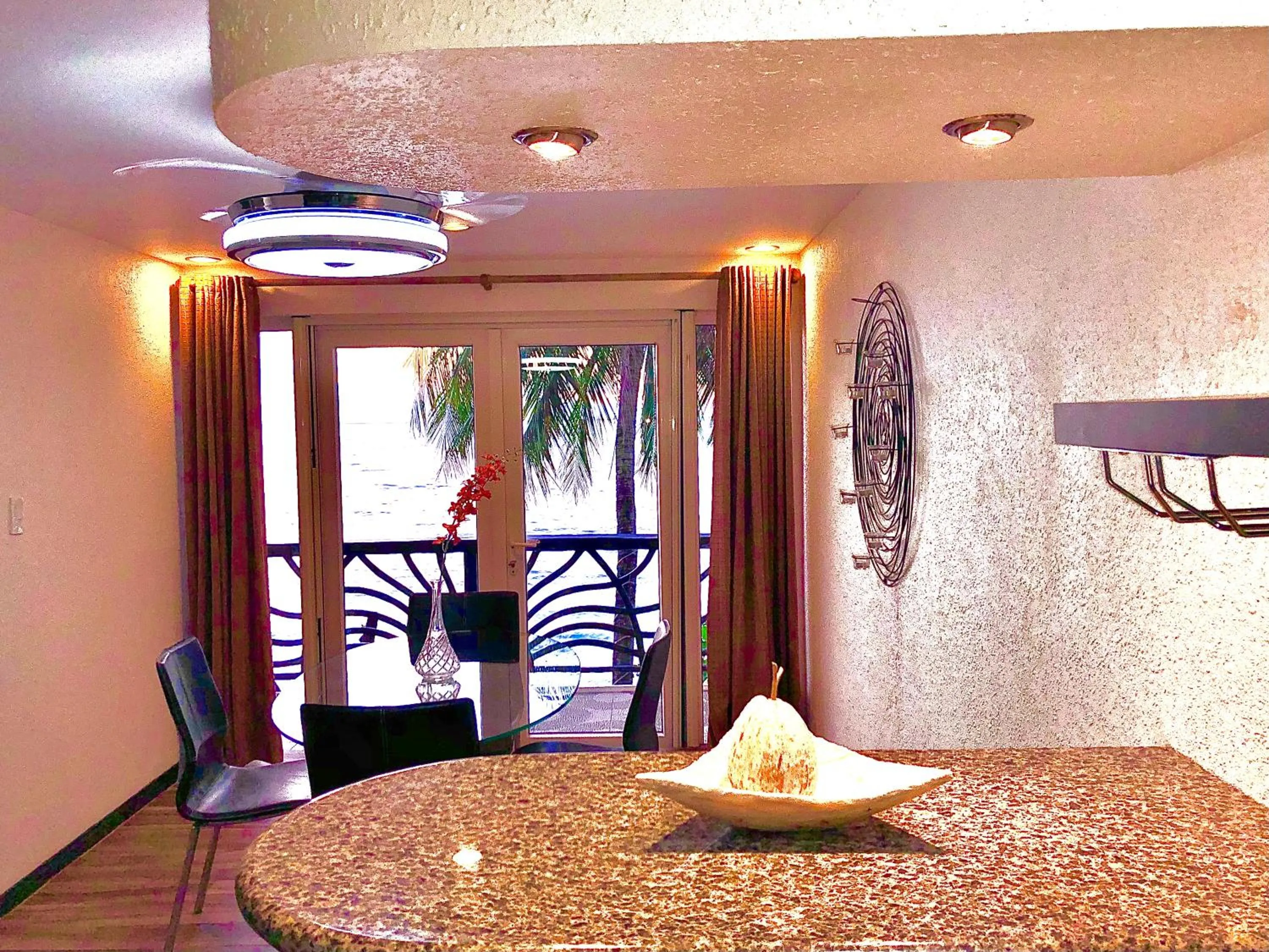 Dining area, Pool View in Sunset At Aninuan Beach Resort