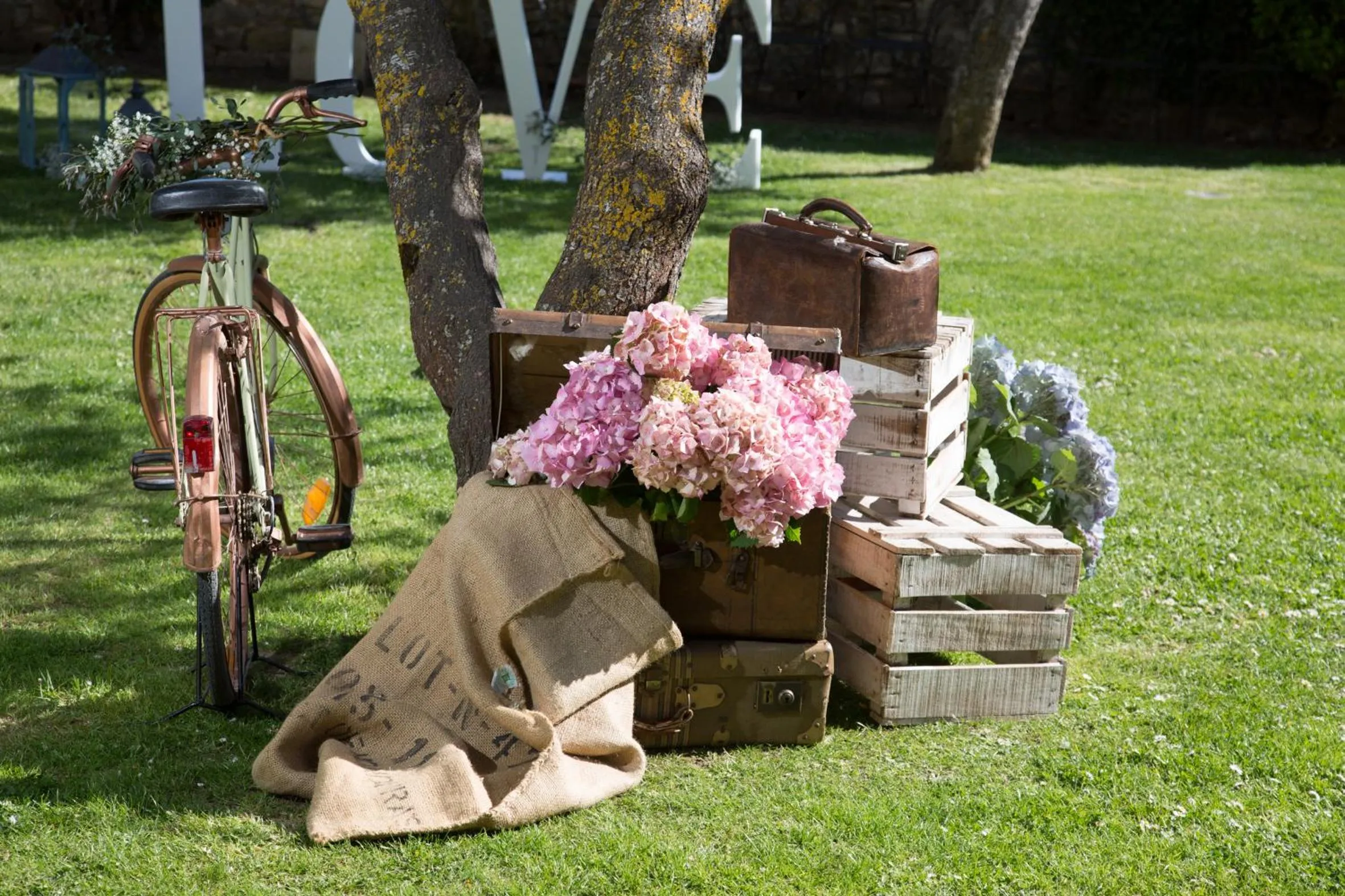 Garden in Hotel Posada Santa Maria la Real