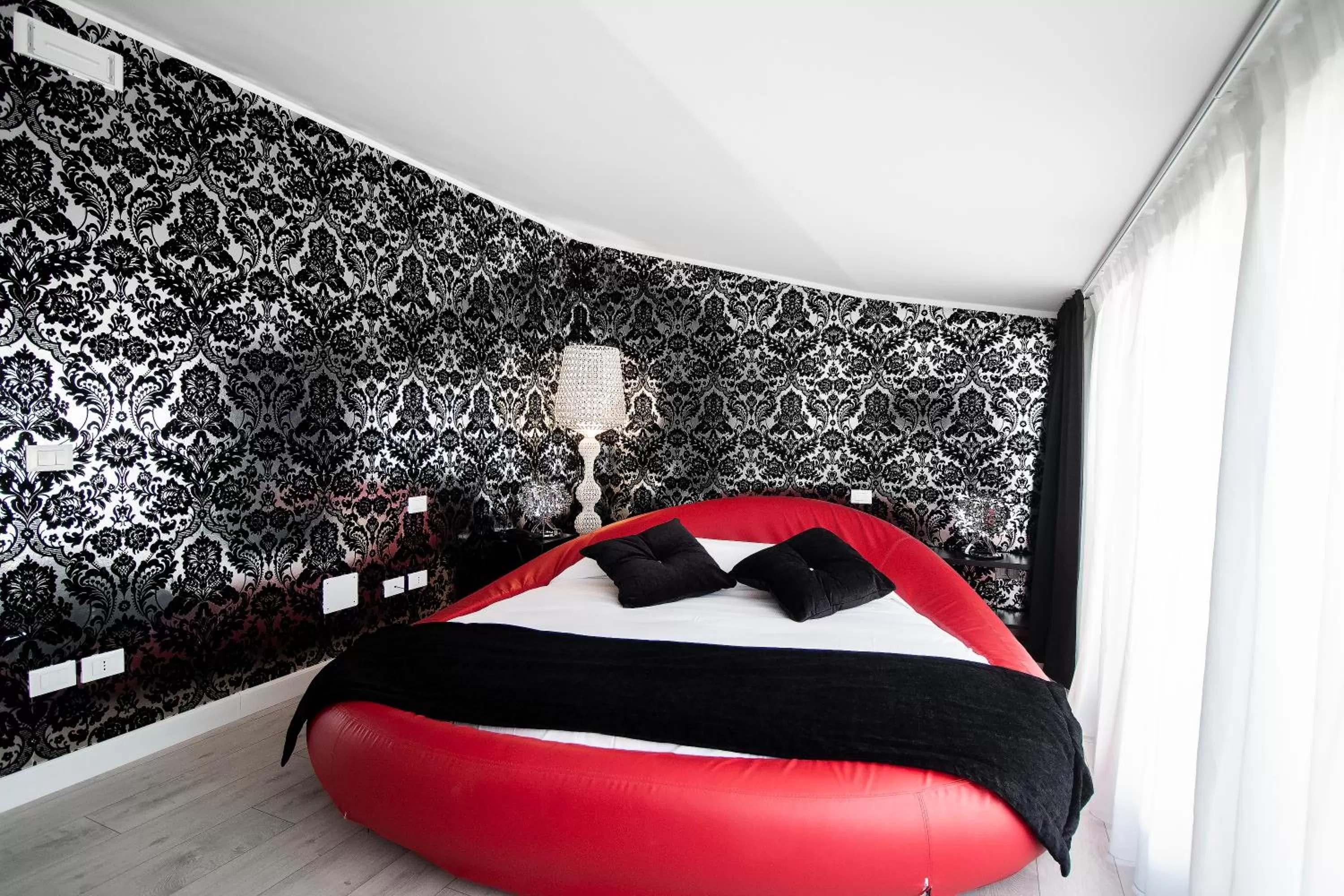 Bed in Hotel La Compagnia Del Viaggiatore