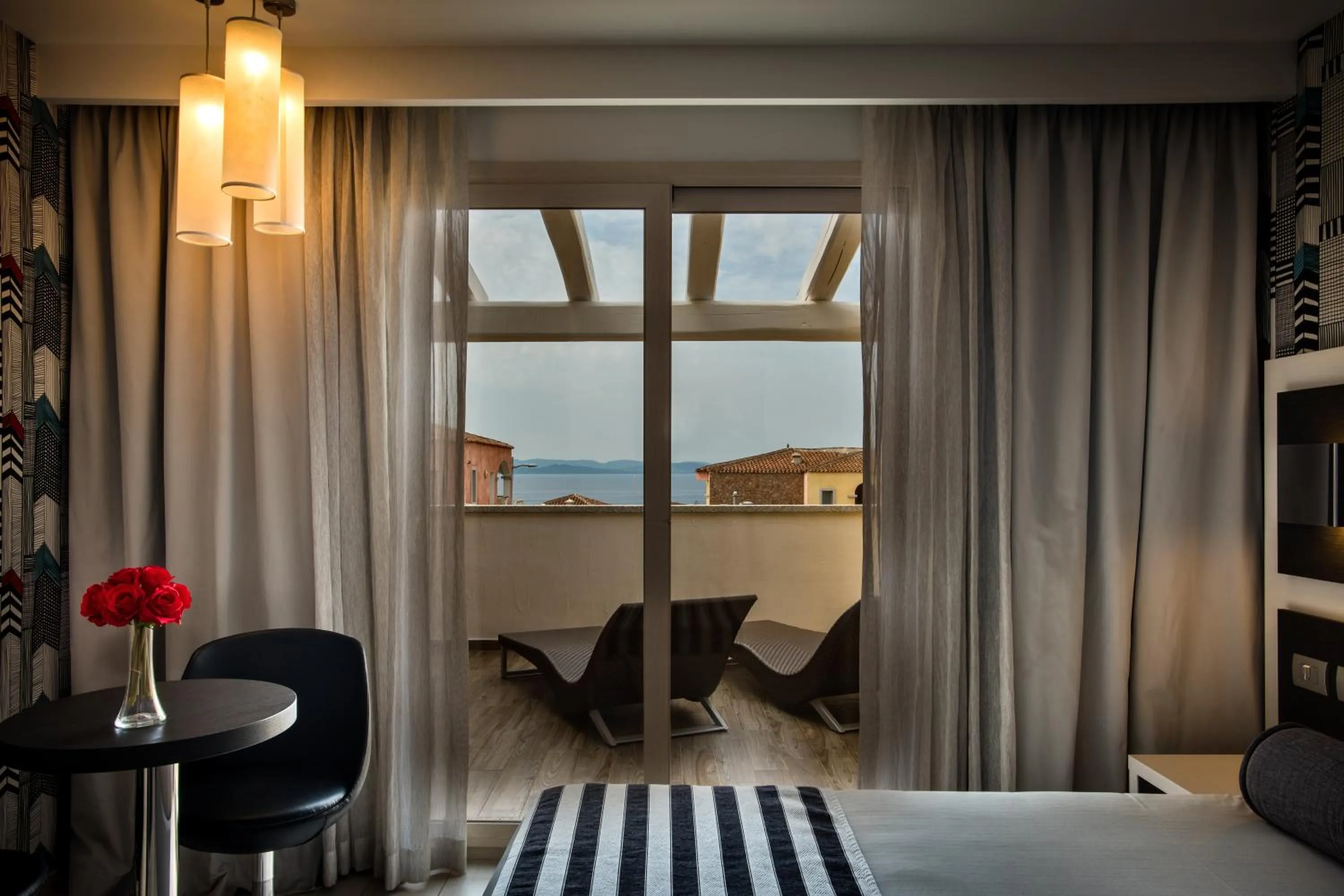 Sea view, Bed in Grand Hotel Resort&SPA Ma&Ma - Adults Only