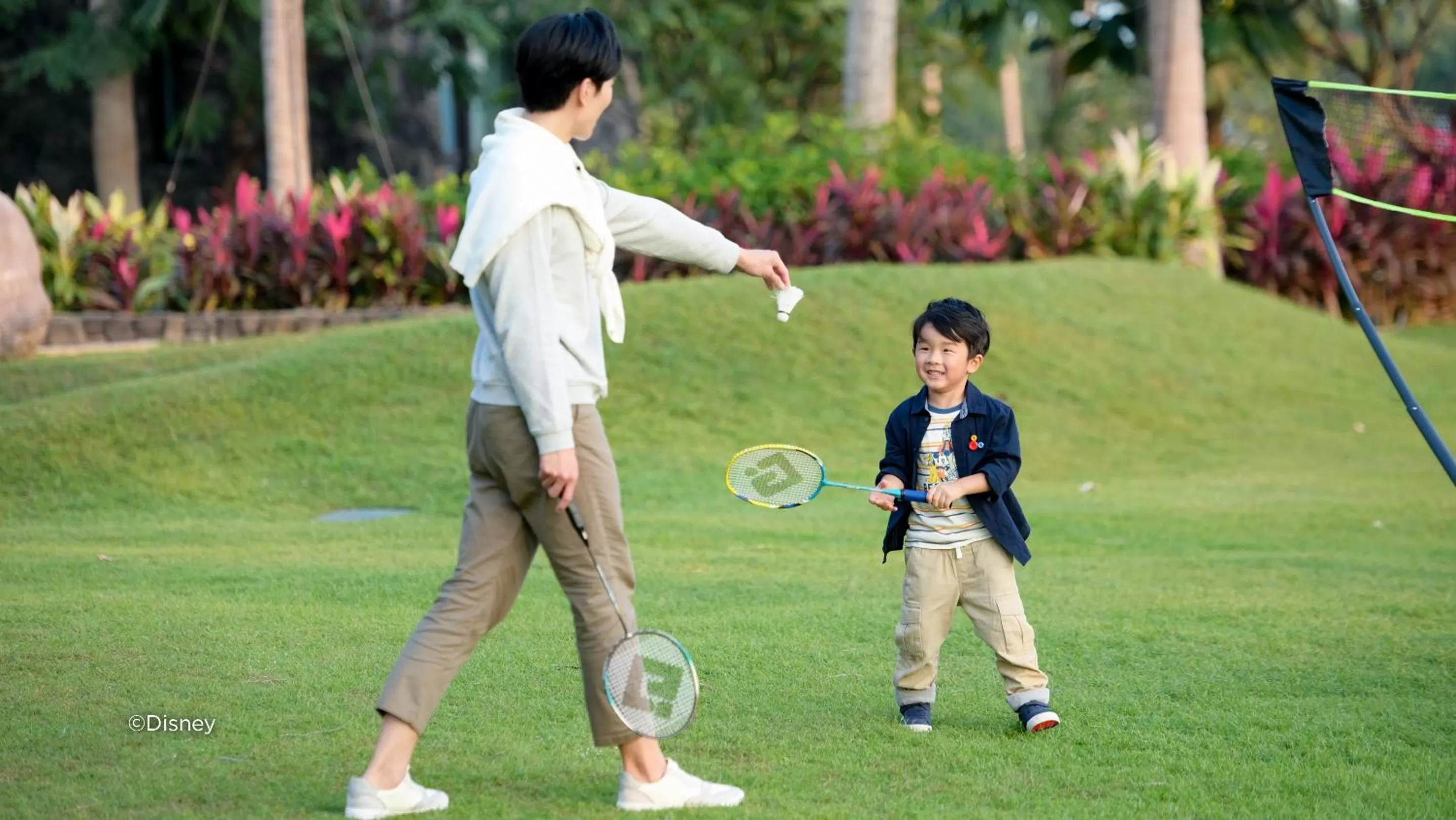 Garden in Hong Kong Disneyland Hotel