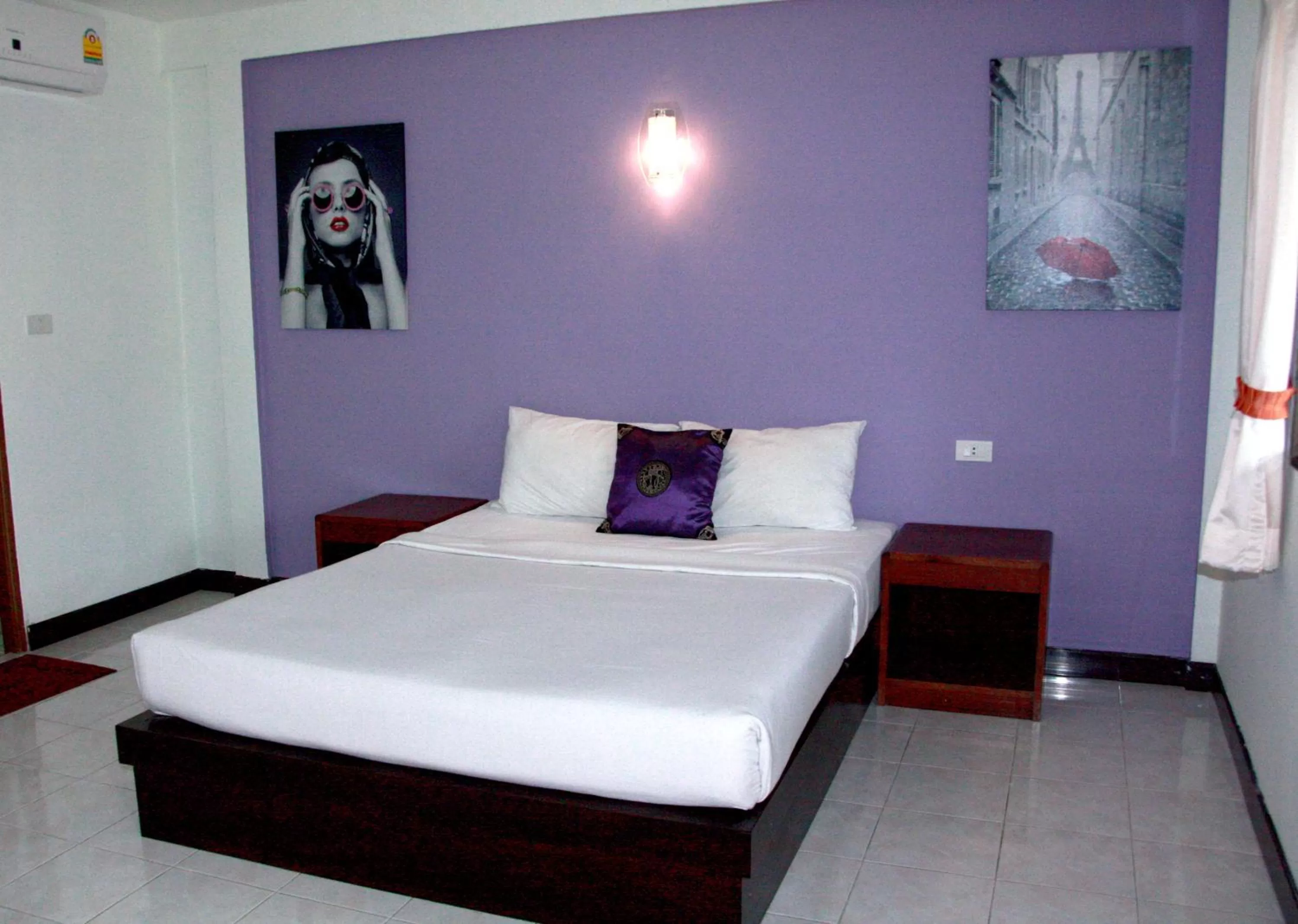 Bed in Forum House Hotel Krabi