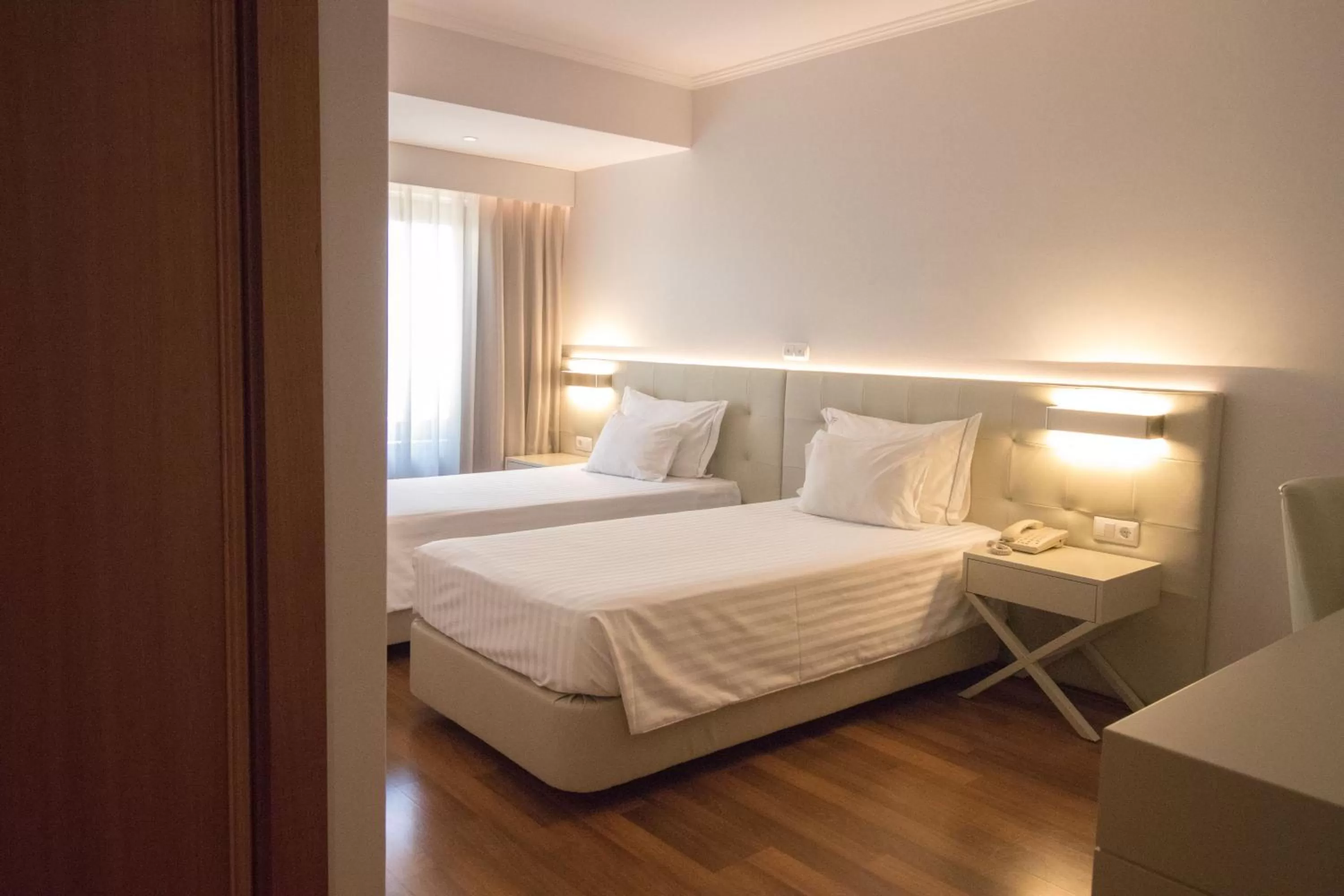 Bed in Hotel Travel Park Lisboa