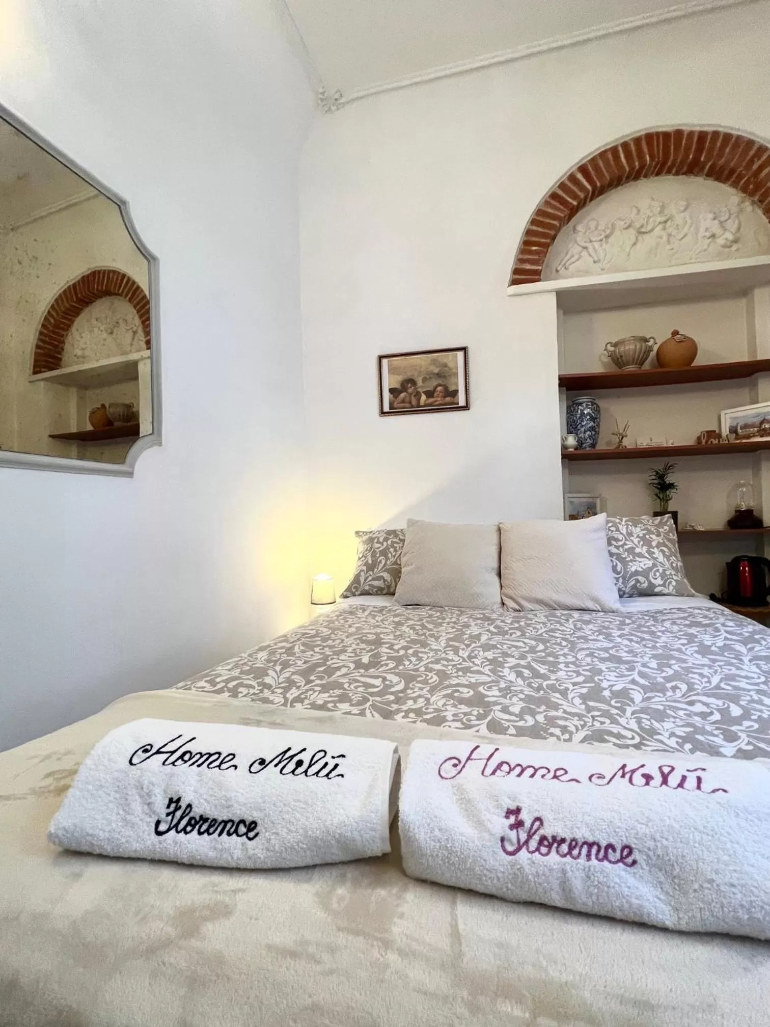 Bedroom, Bed in Home Milù Florence