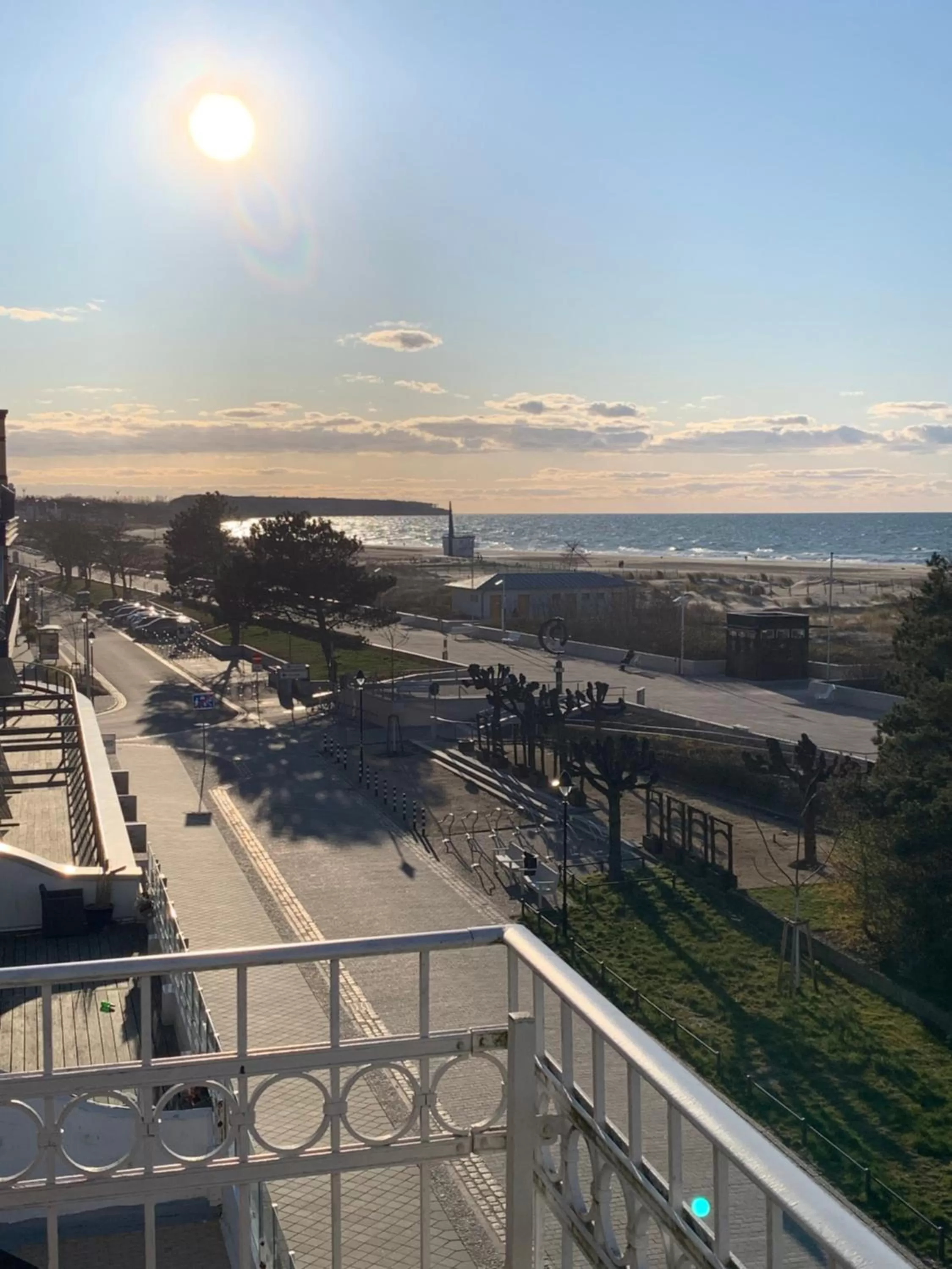 Balcony/Terrace in Hotel Bellevue Warnemünde